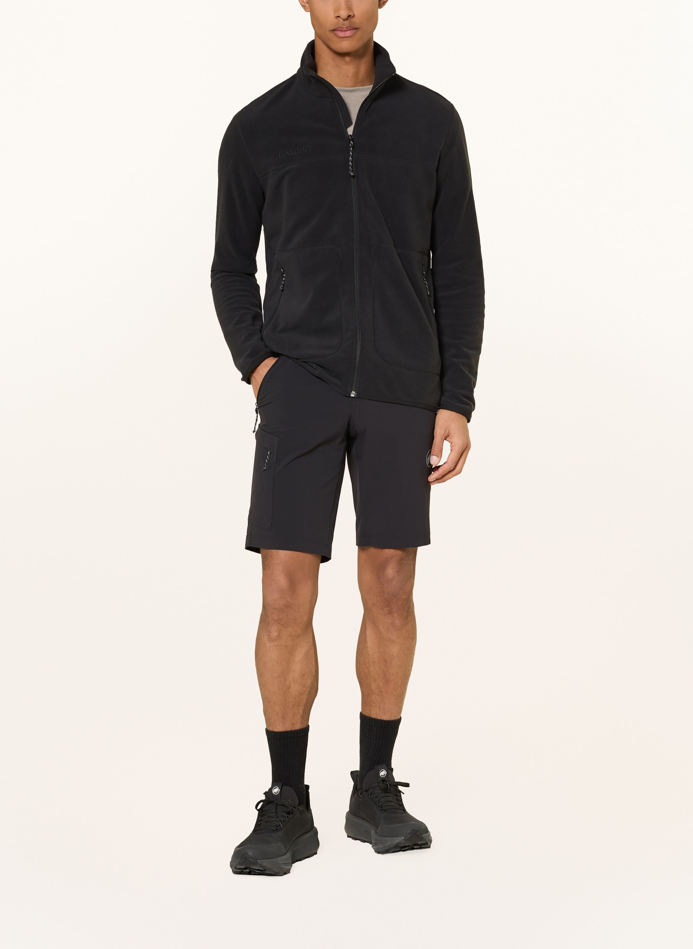 MAMMUT Fleecejas INNOMINATA LIGHT: ZWART