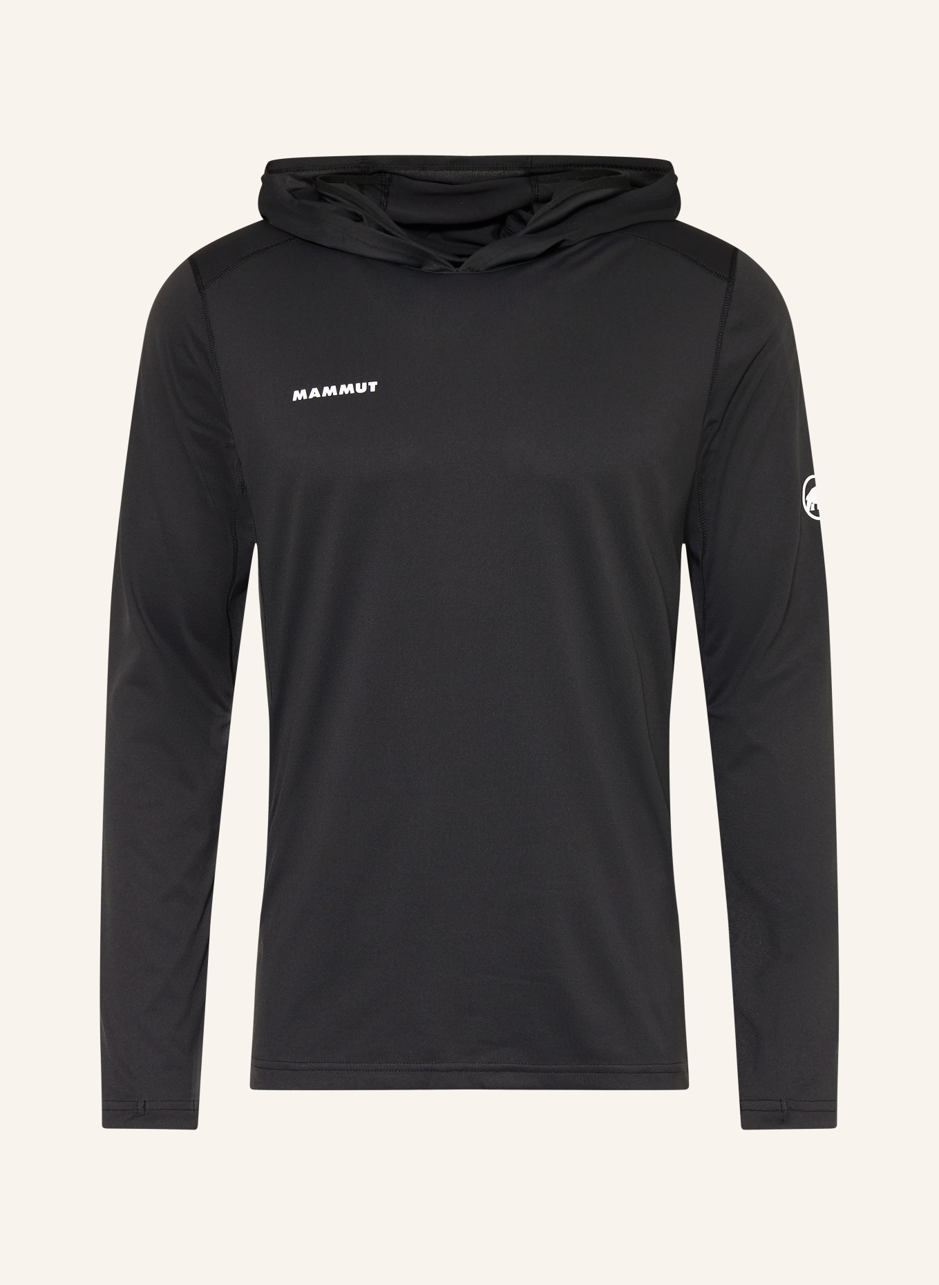 MAMMUT Functioneel shirt SELUN FL SUN: ZWART