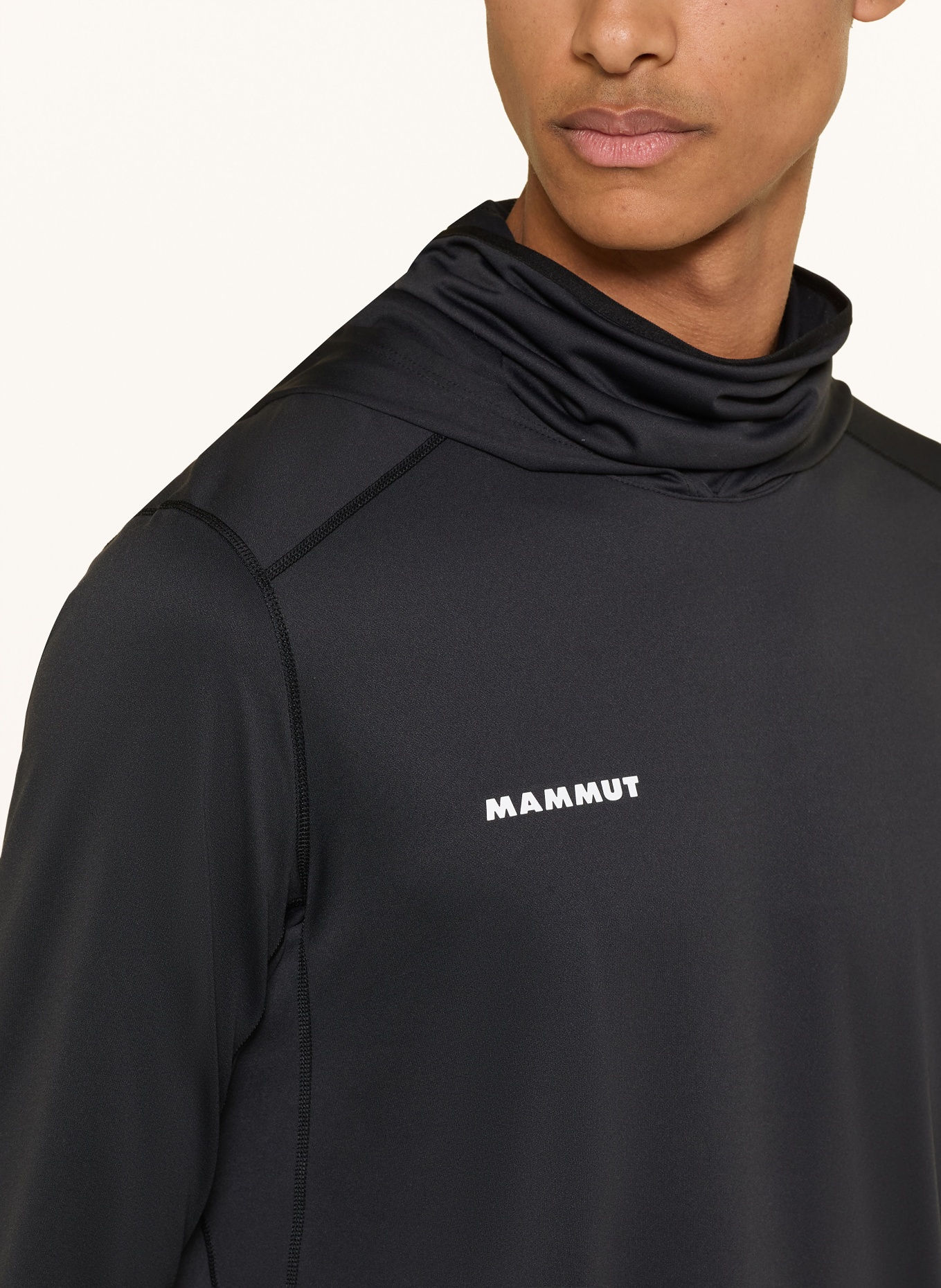 MAMMUT Functioneel shirt SELUN FL SUN: ZWART