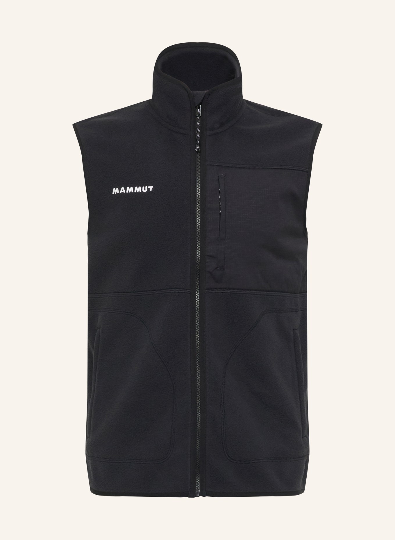MAMMUT Fleeceweste TAMARO ML: SCHWARZ
