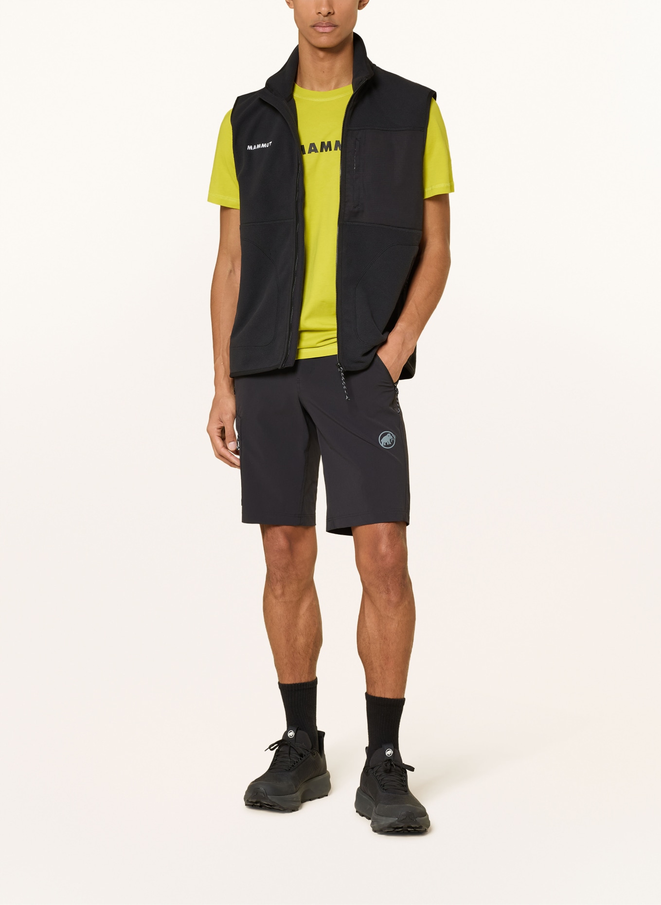 MAMMUT Fleeceweste TAMARO ML: SCHWARZ