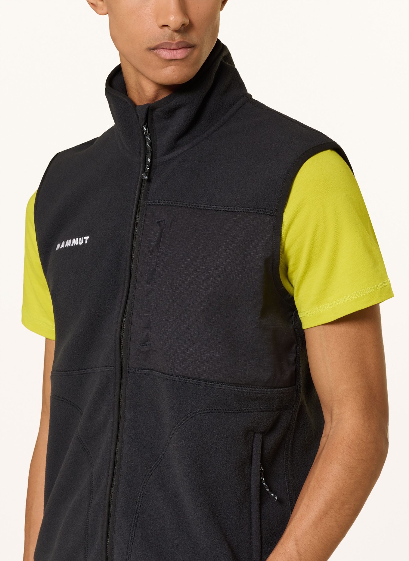 MAMMUT Fleeceweste TAMARO ML: SCHWARZ