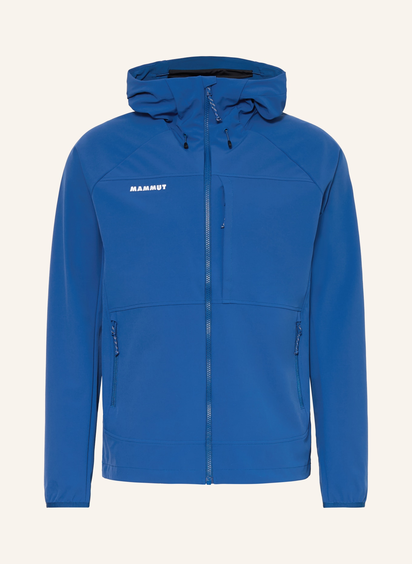 MAMMUT Softshell-jas ULTIMATE COMFORT: BLAUW