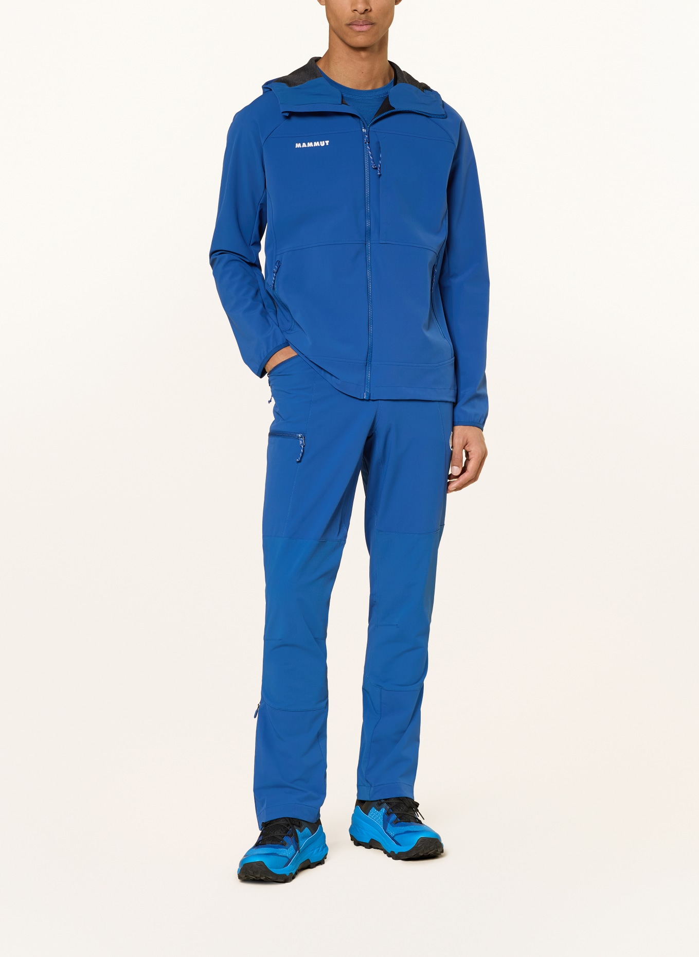 MAMMUT Softshell-jas ULTIMATE COMFORT: BLAUW