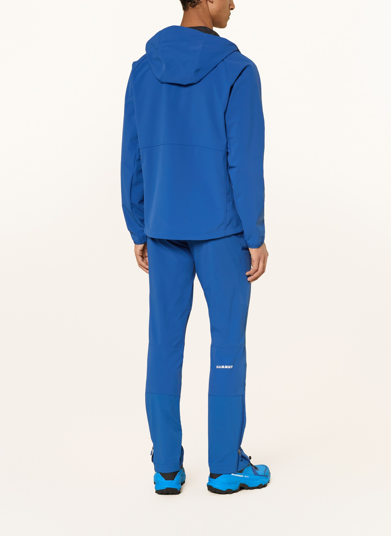 MAMMUT Softshell-jas ULTIMATE COMFORT: BLAUW