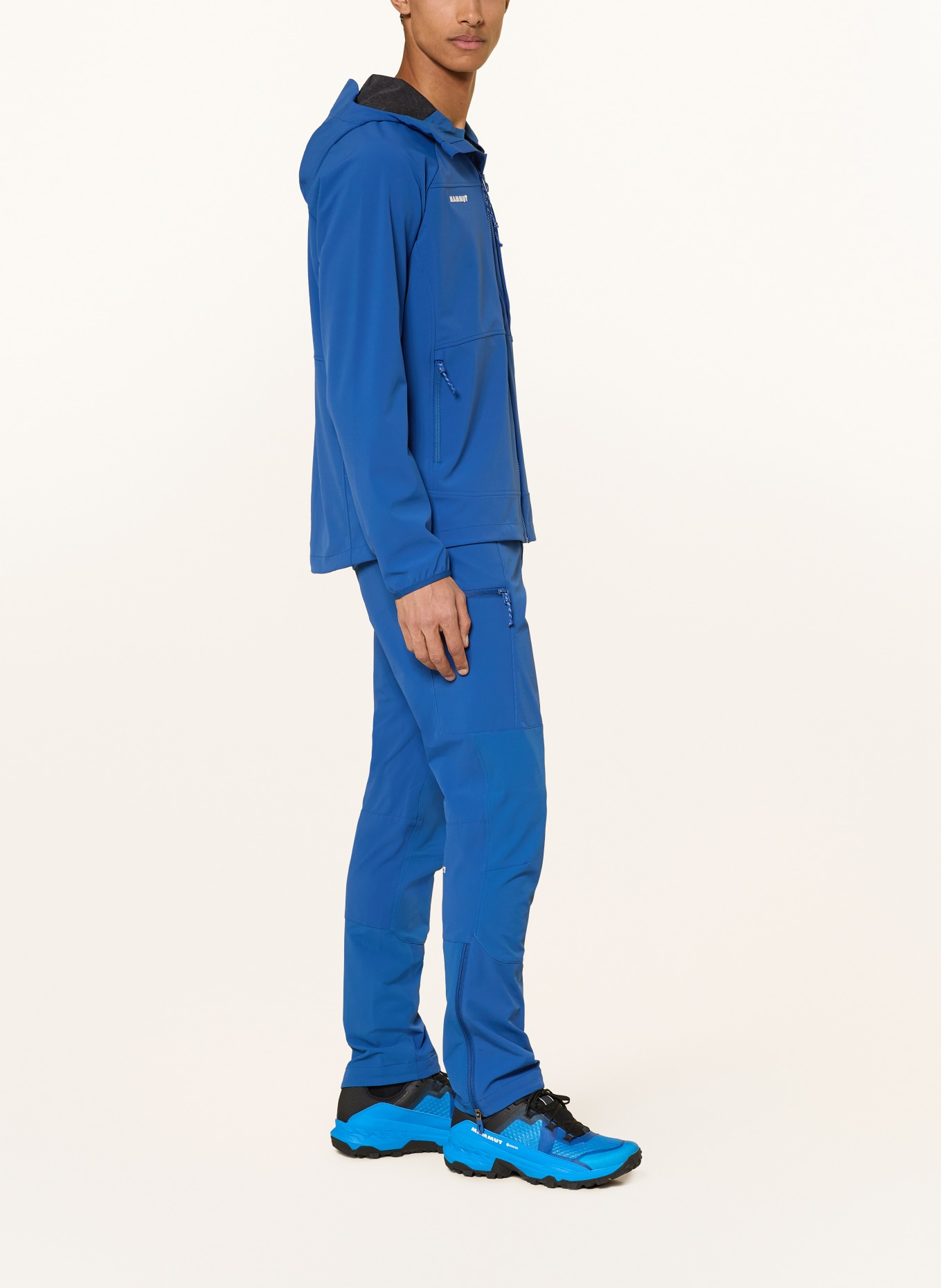MAMMUT Softshell-jas ULTIMATE COMFORT: BLAUW
