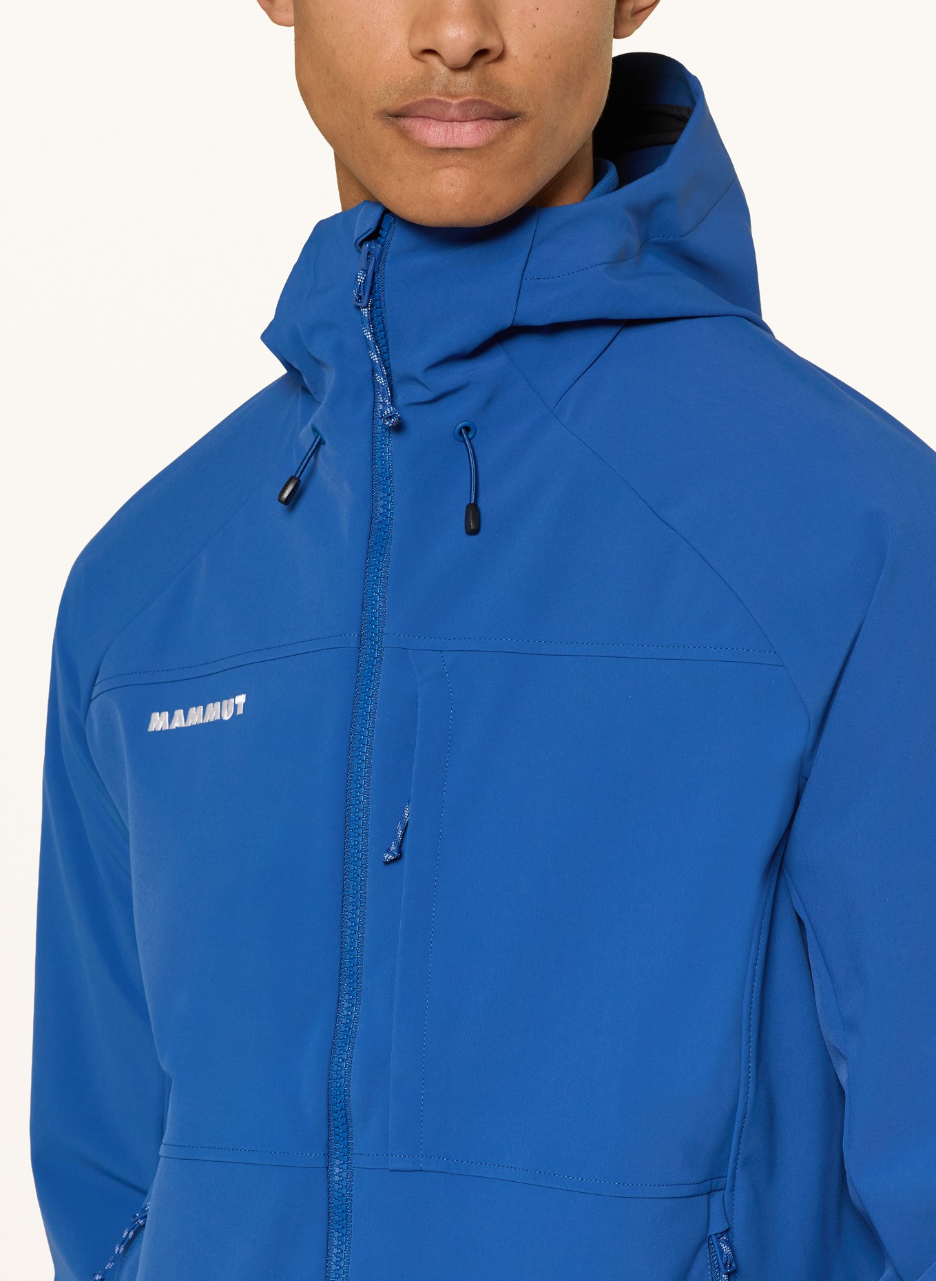 MAMMUT Softshell-jas ULTIMATE COMFORT: BLAUW