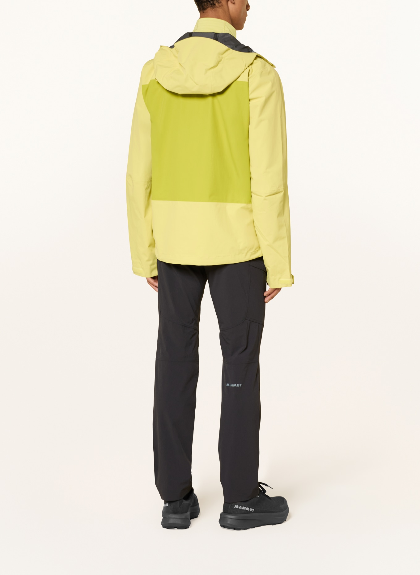 MAMMUT CRAG HS Performance Jacket: YELLOW