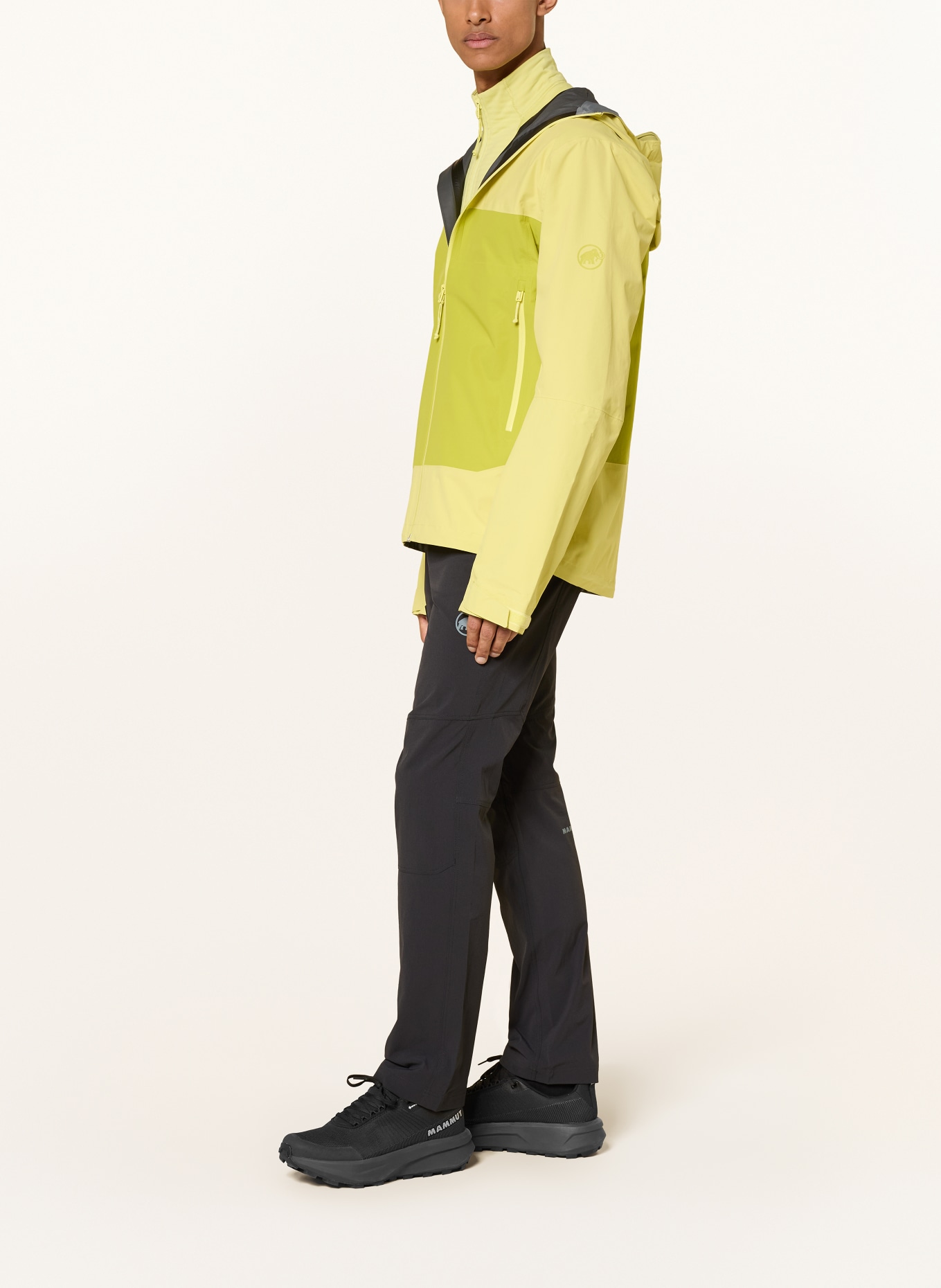 MAMMUT CRAG HS Performance Jacket: YELLOW