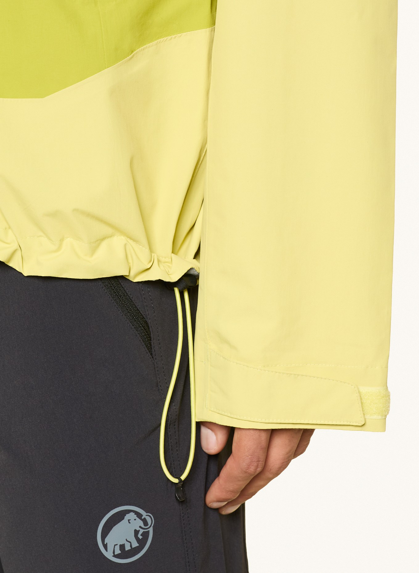MAMMUT CRAG HS Performance Jacket: YELLOW