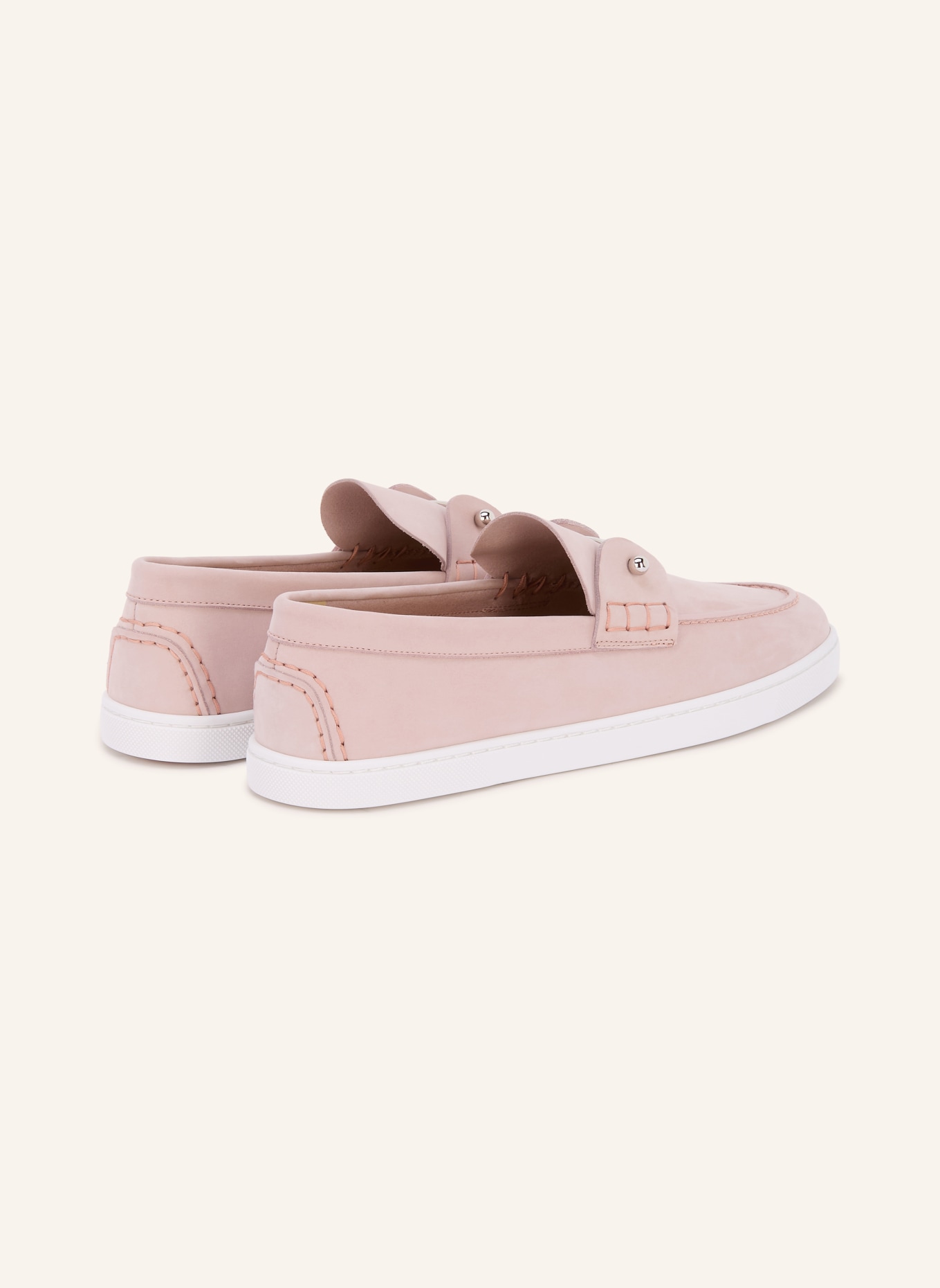 Christian Louboutin Mokasyny CHAMBELIBOAT: JASNORÓŻOWY