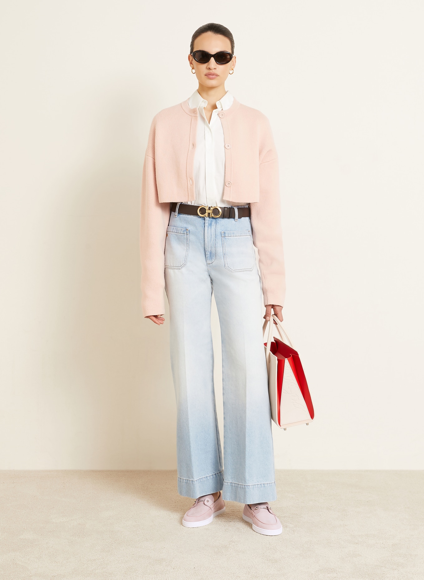 Christian Louboutin Loafer CHAMBELIBOAT: ROSE CLAIR