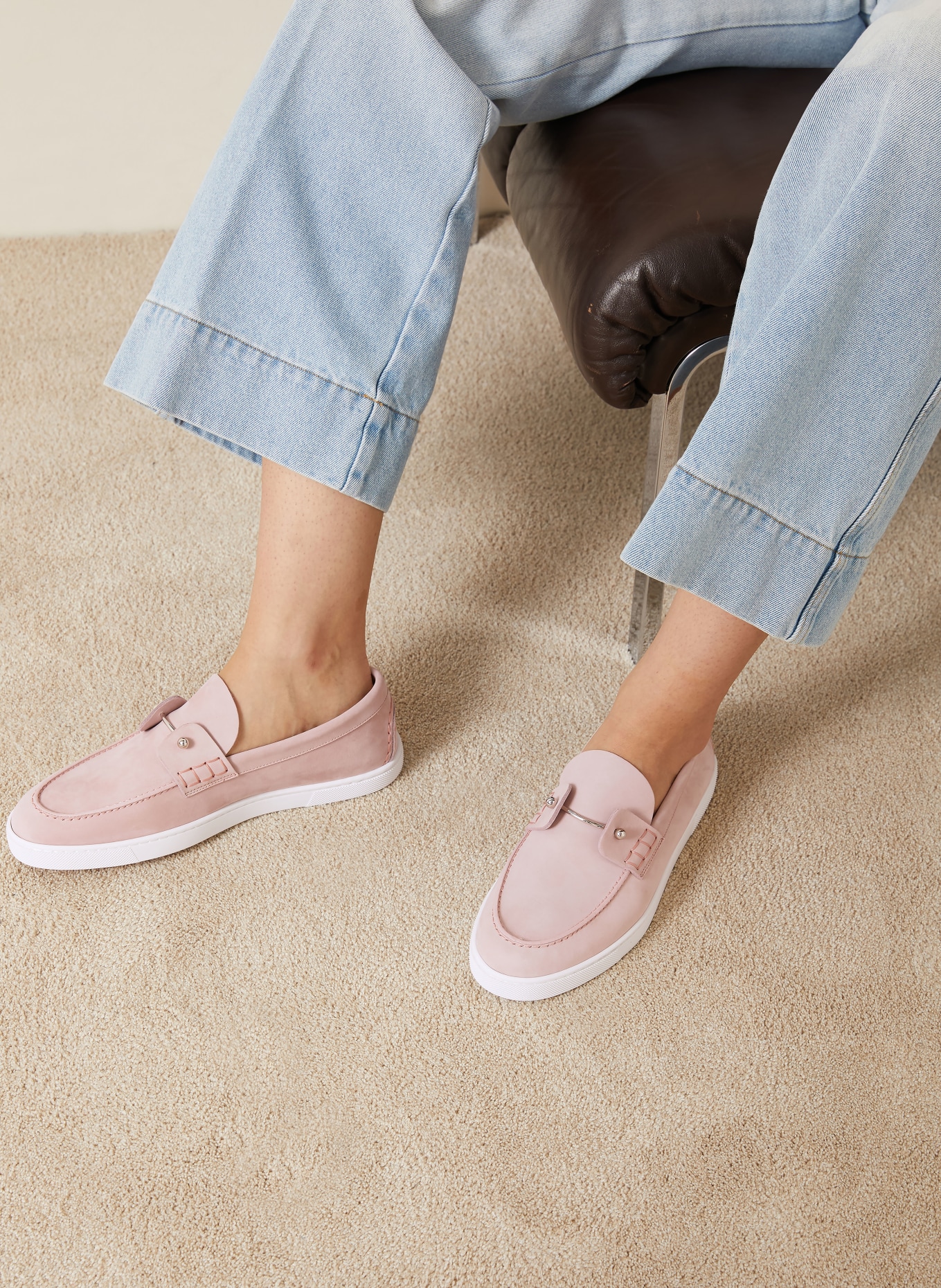Christian Louboutin Loafer CHAMBELIBOAT: ROSE CLAIR