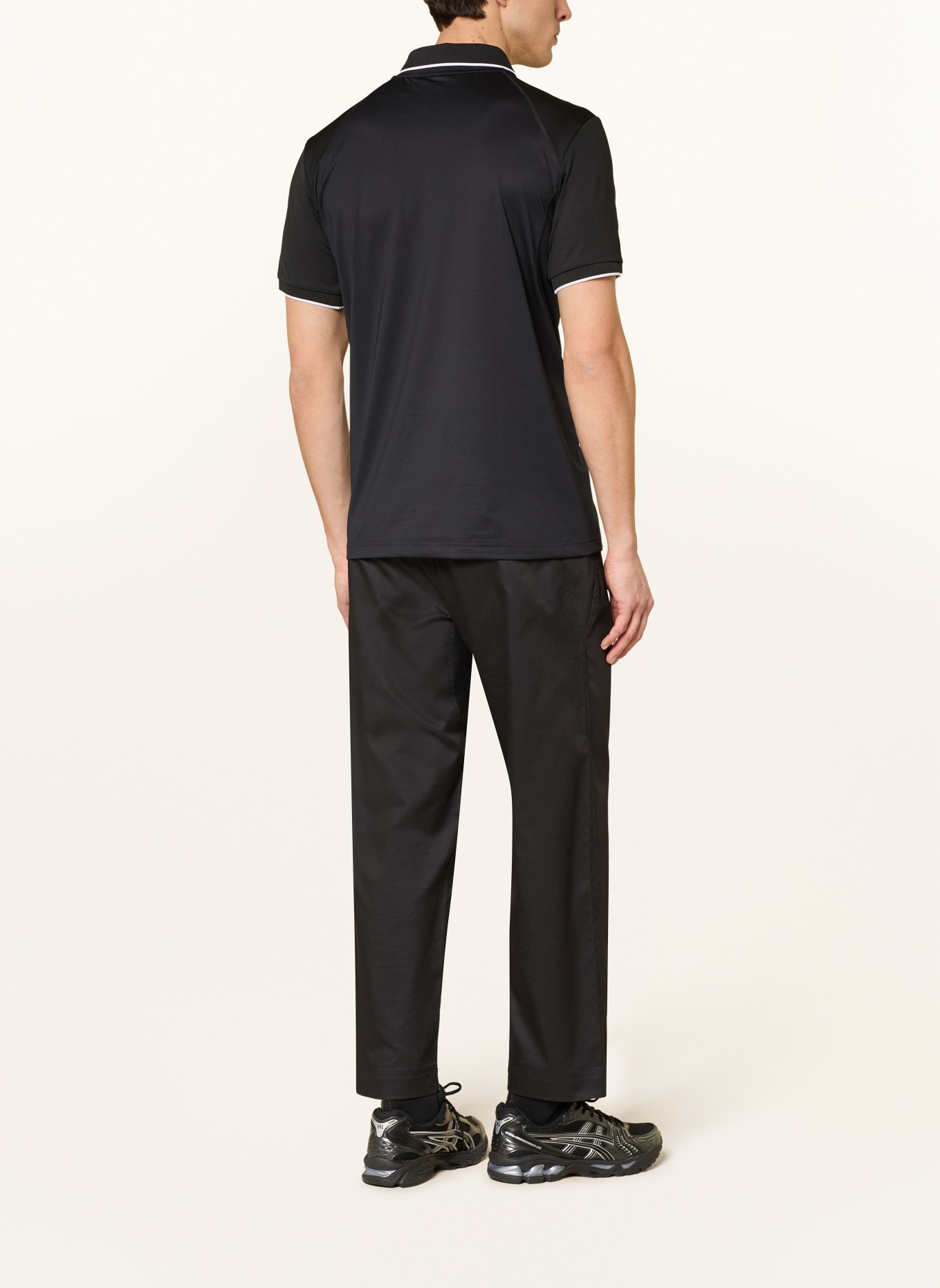 Peak Performance MOUNTAINBREATH functional polo shirt: BLACK