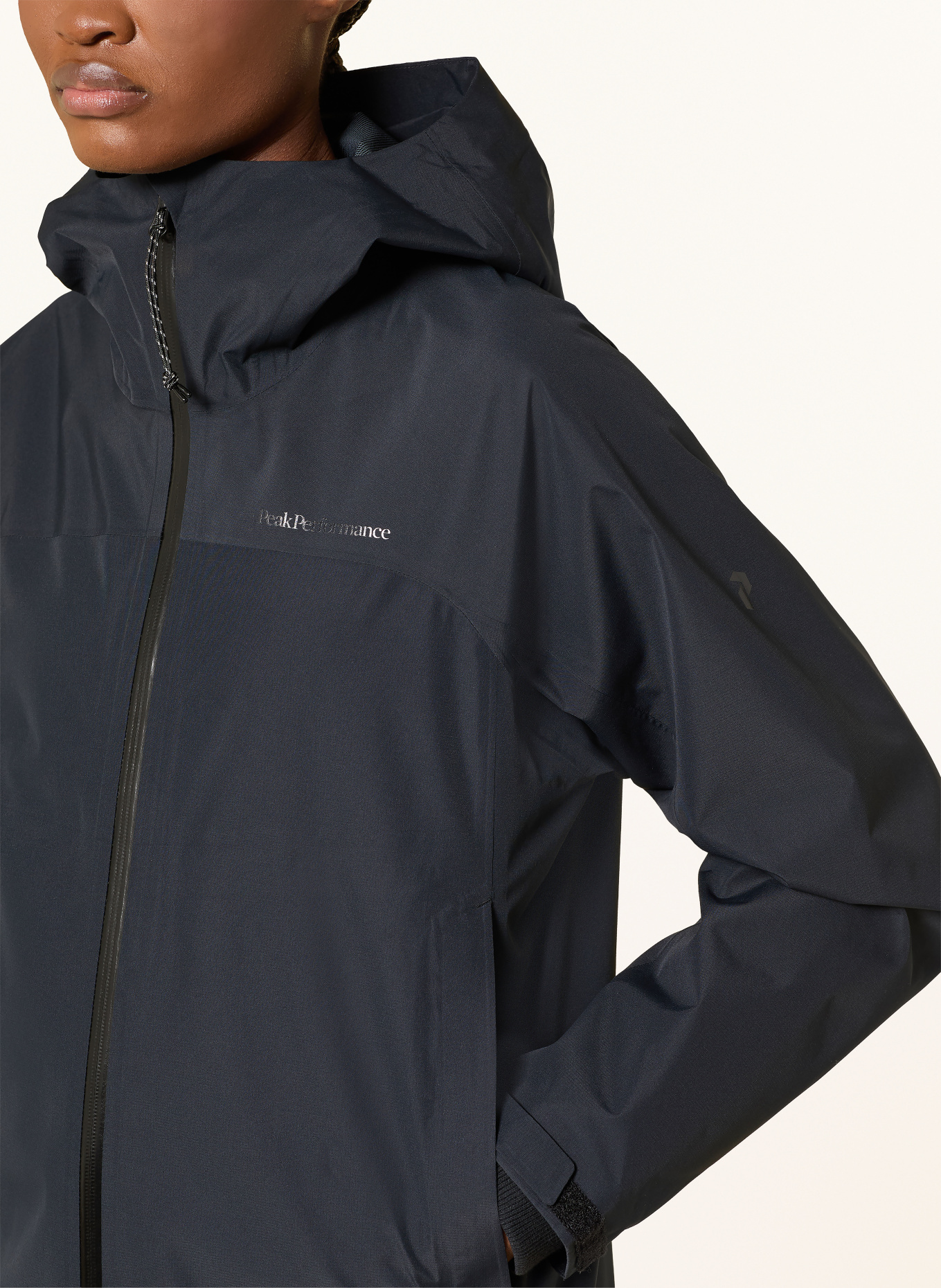 Peak Performance Funktionsjacke TREELINE HIPE® 2.5L: SCHWARZ