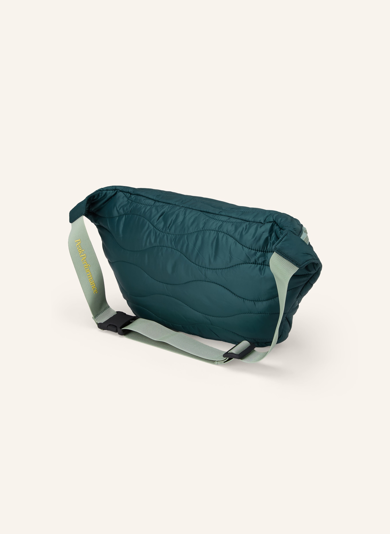 Peak Performance sac banane: BLEU PÉTROLE / VERT CLAIR