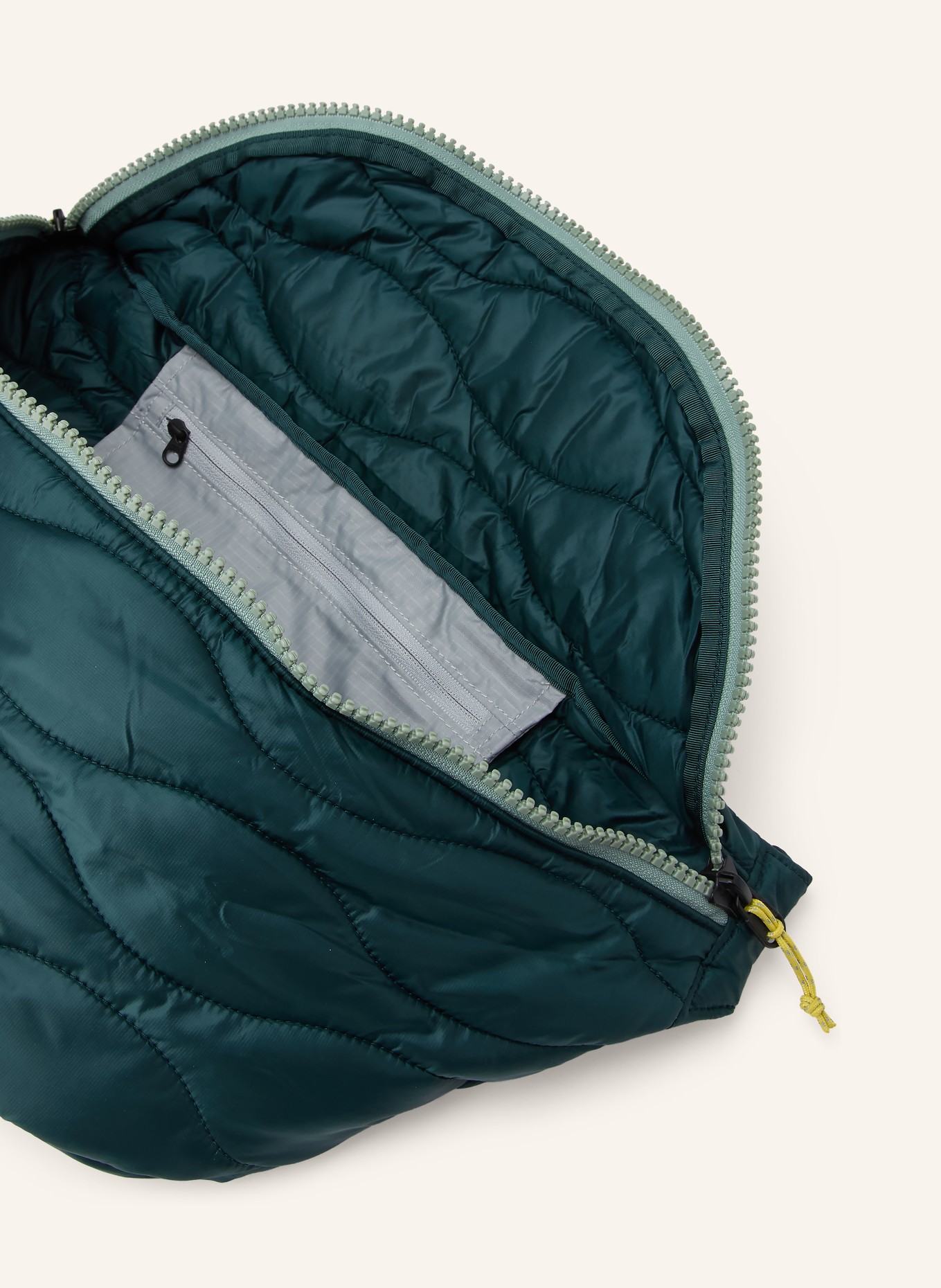 Peak Performance sac banane: BLEU PÉTROLE / VERT CLAIR