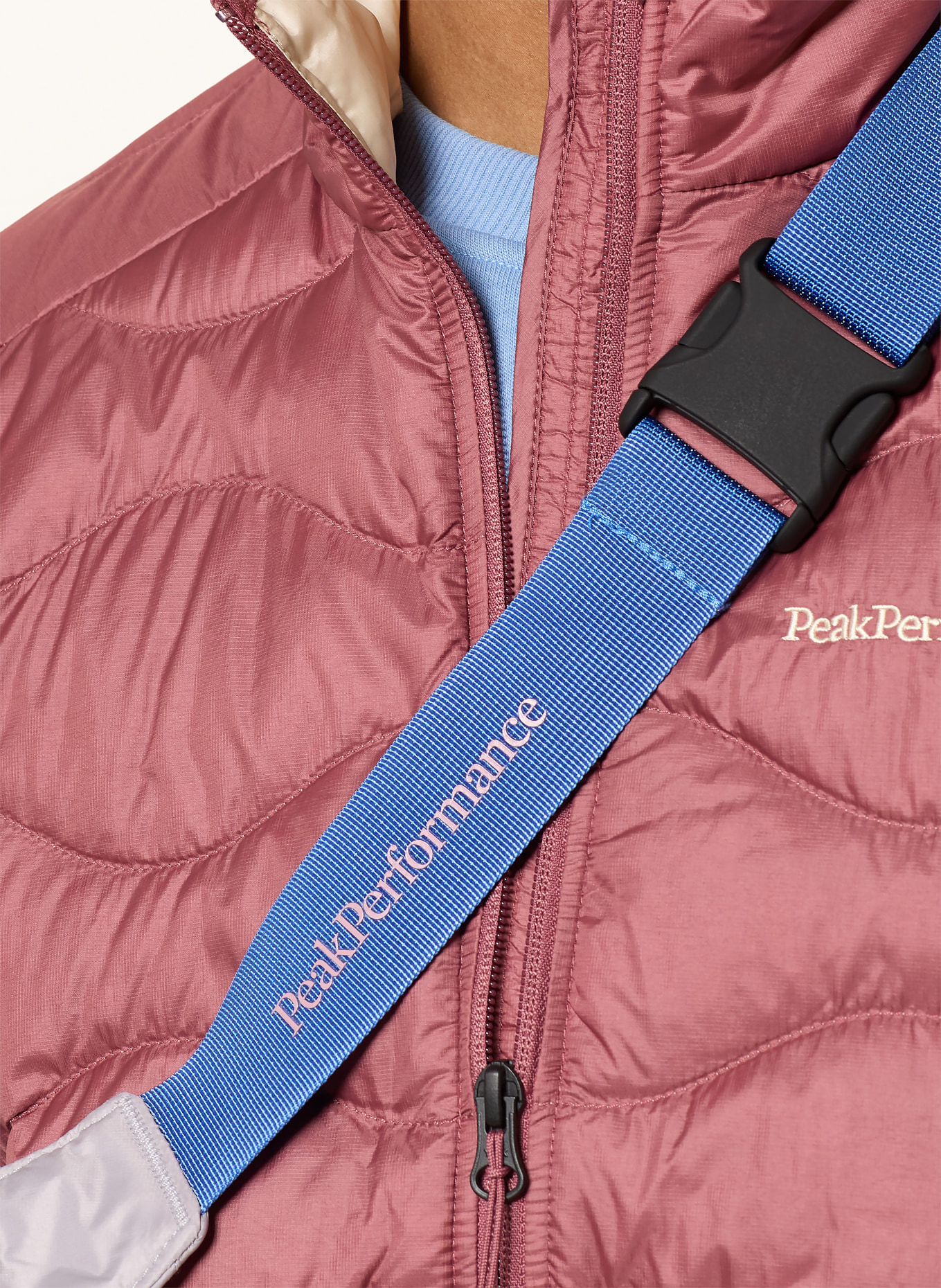Peak Performance Heuptas HELIUM: ROSE CLAIR / BLAUW
