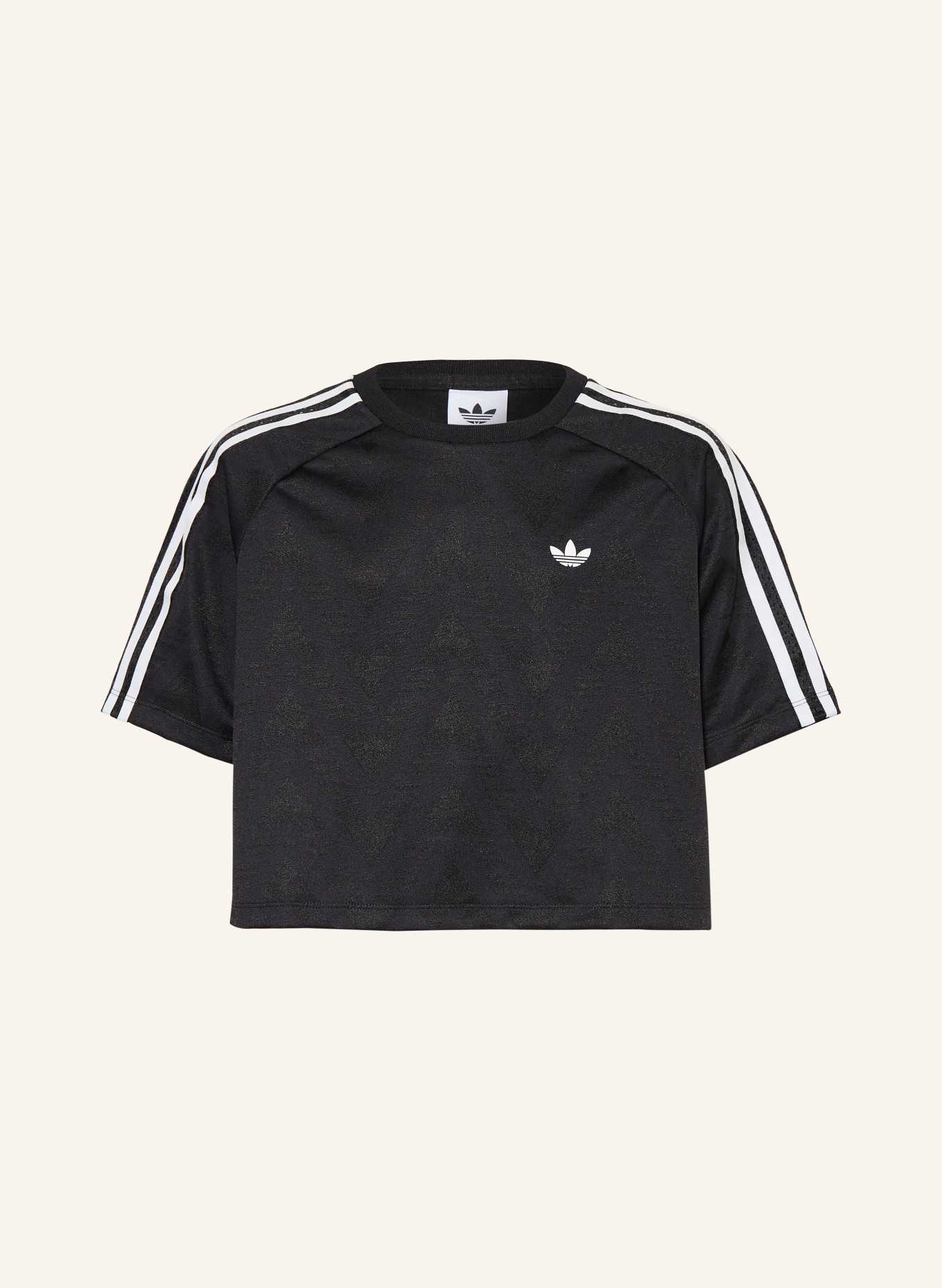 adidas Originals T-shirt: NOIR / BLANC