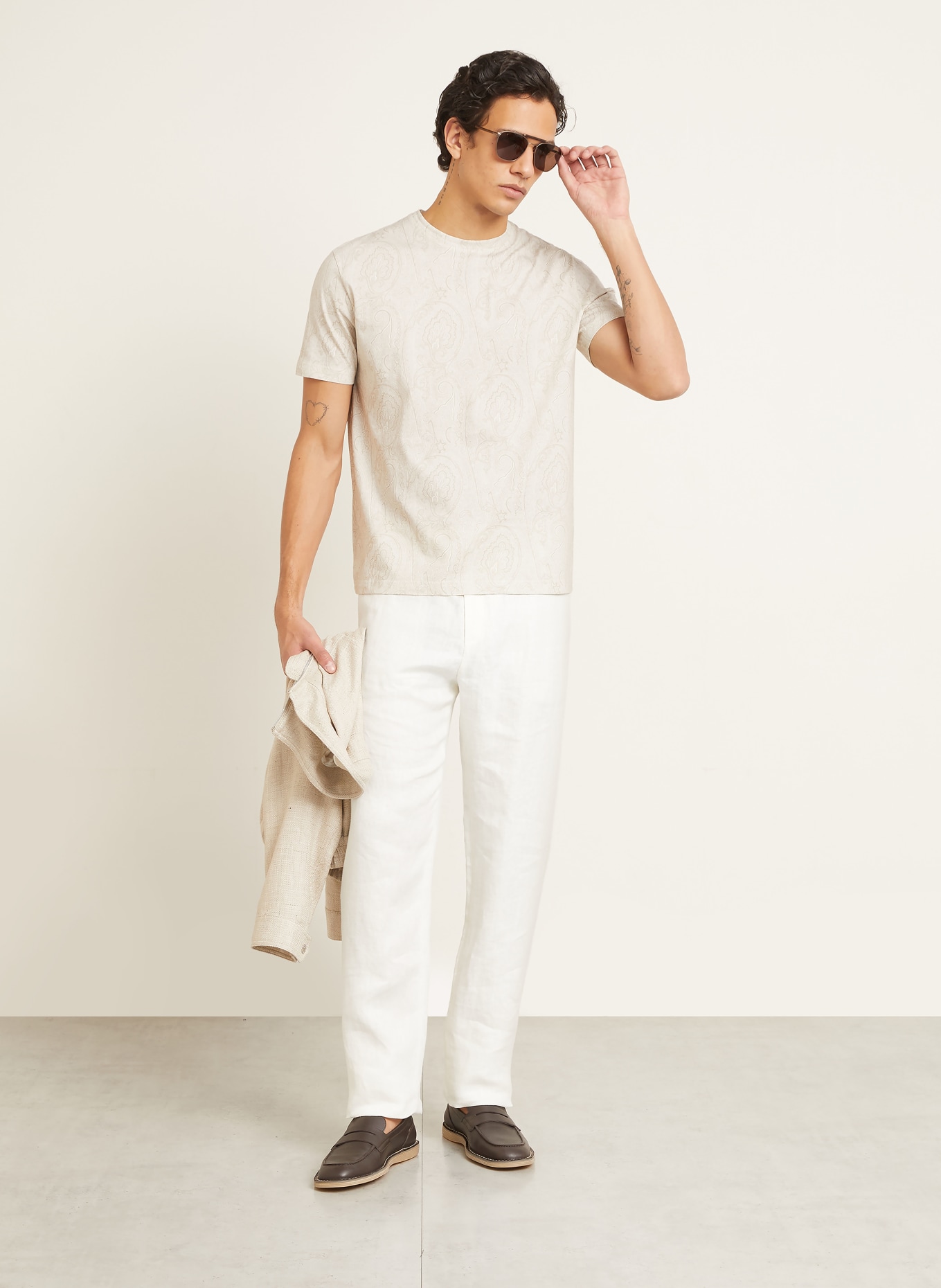 ETRO T-shirt: BEIGE