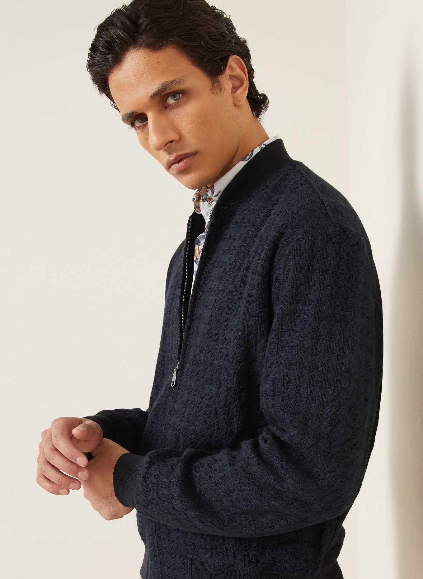 ETRO Bomber jacket: DARK BLUE