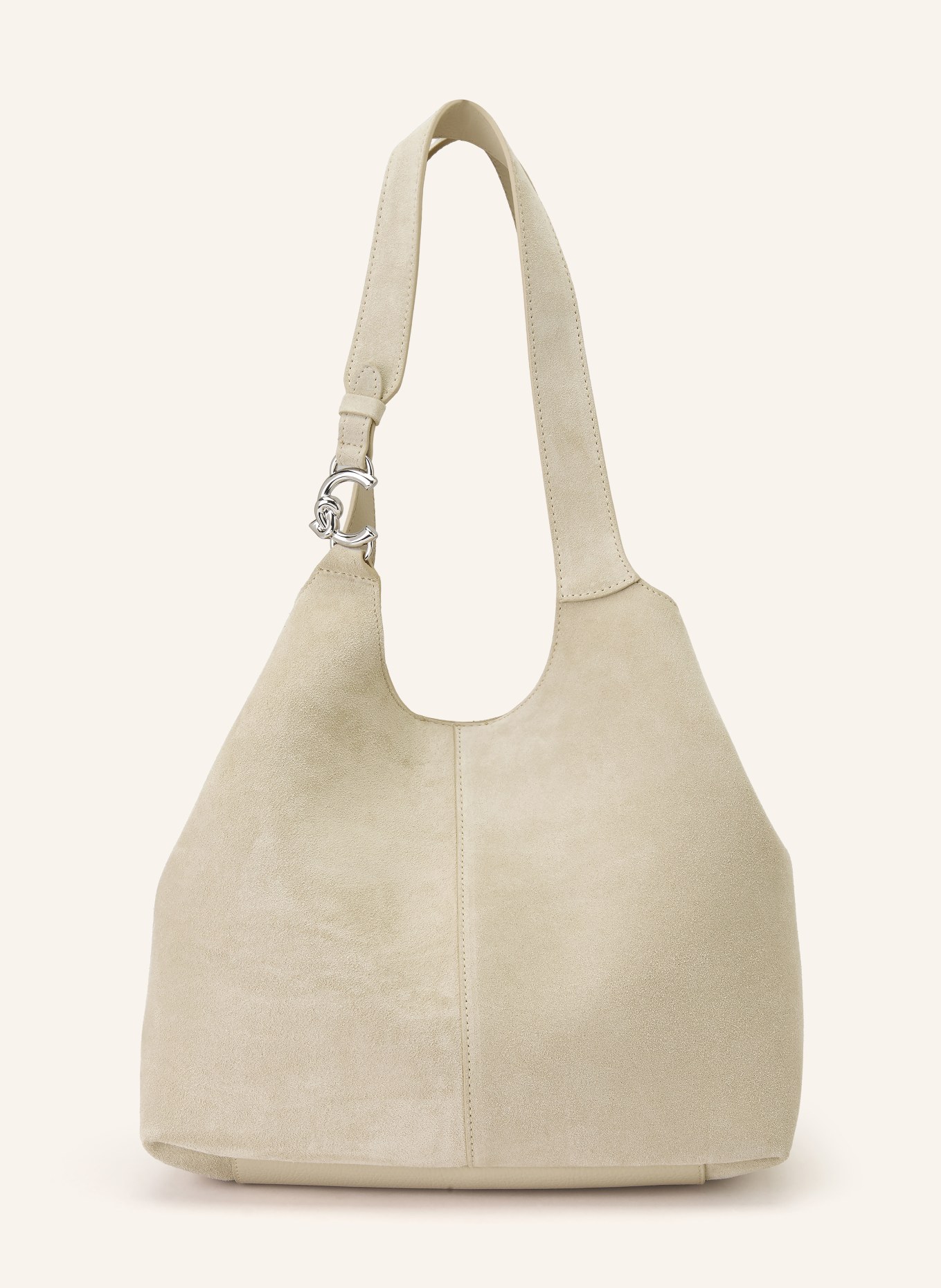 COCCINELLE Shopper mit Pouch: CREME