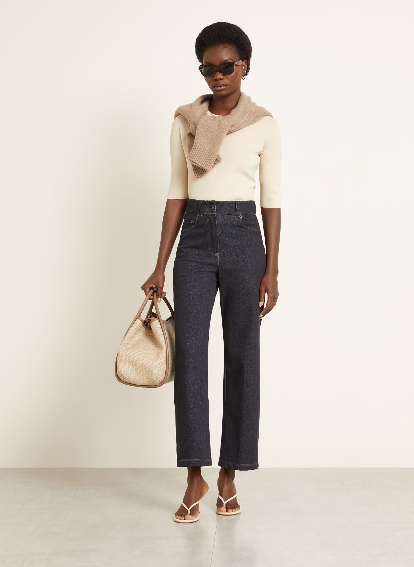 Max Mara Strickshirt FAIDA: BEIGE