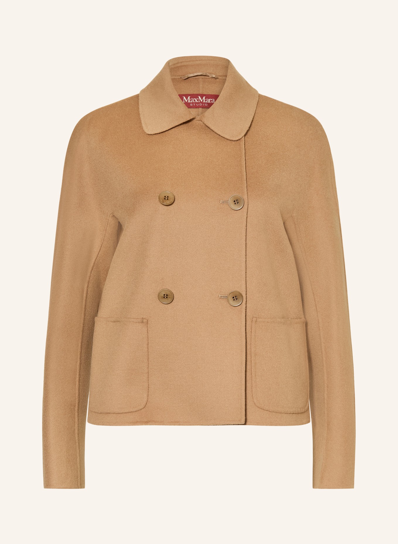 Max Mara STUDIO Veste EDEN: MARRON CLAIR