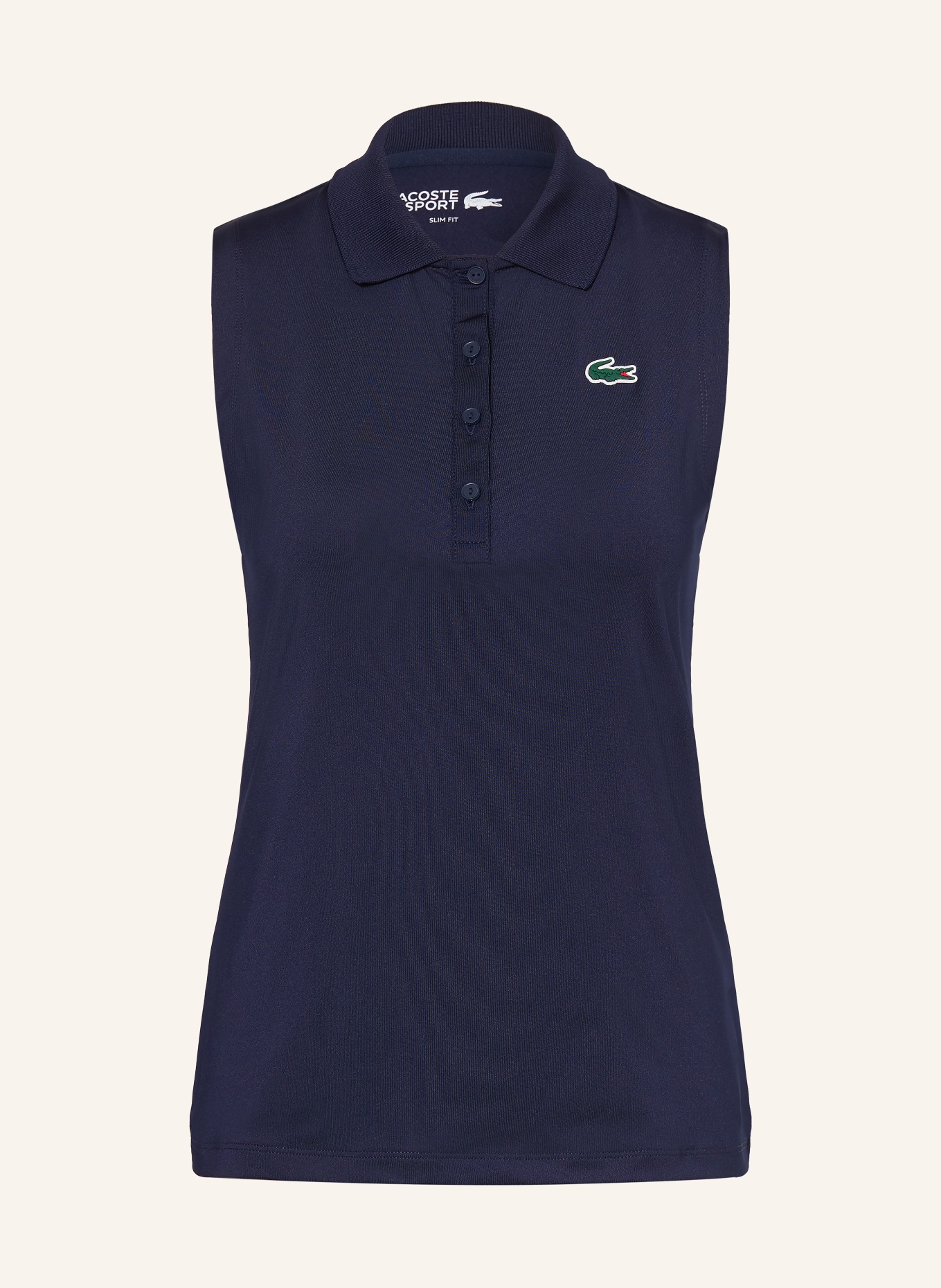 LACOSTE Funktions-Poloshirt: DUNKELBLAU