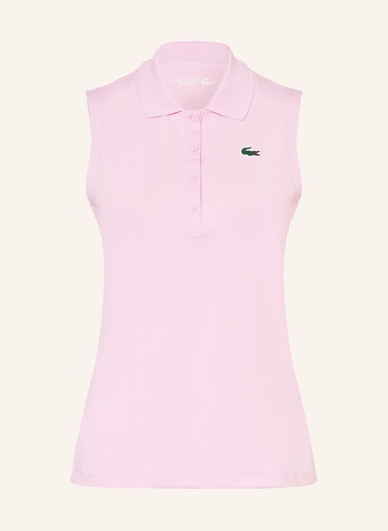 LACOSTE Funktions-Poloshirt: ROSA
