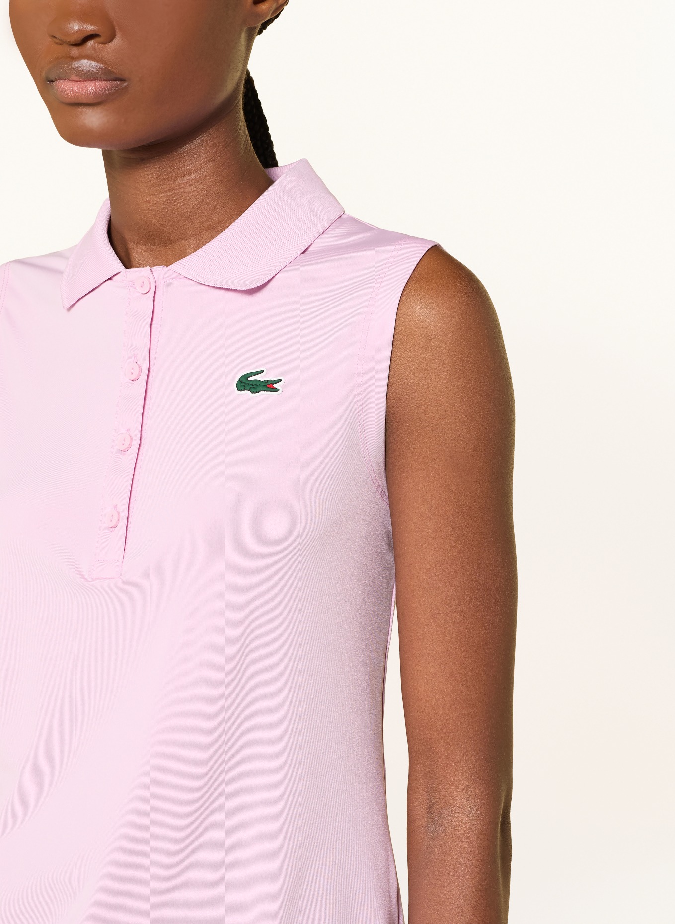 LACOSTE Funktions-Poloshirt: ROSA