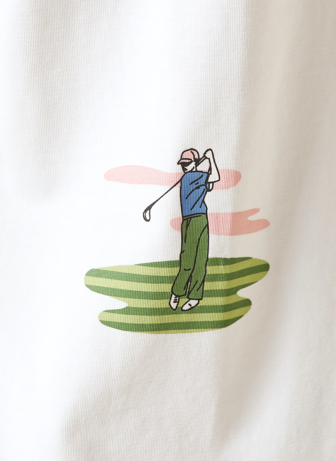 LACOSTE T-shirt: WIT