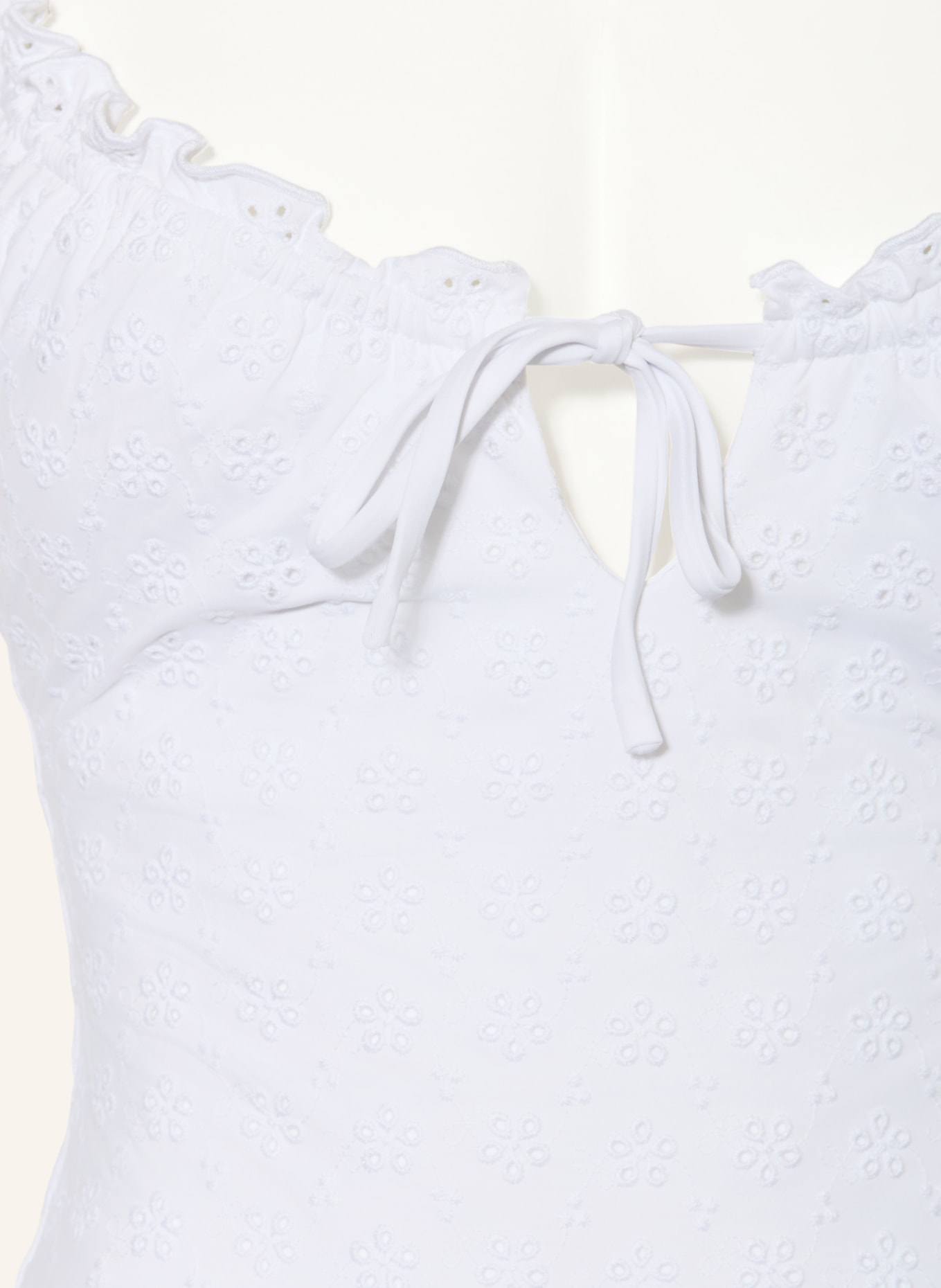 POLO RALPH LAUREN Badeanzug MISSY: WEISS