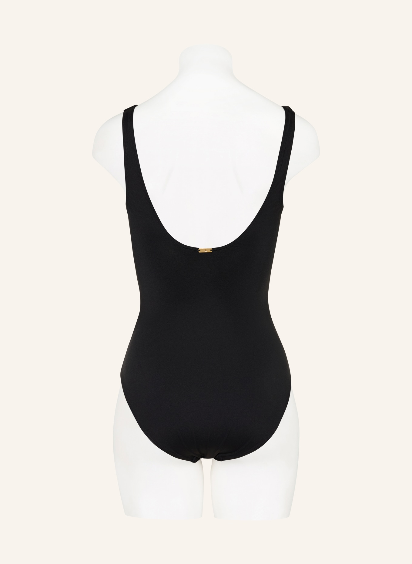 LAUREN RALPH LAUREN Badeanzug BEACH CLUB SOLIDS: SCHWARZ