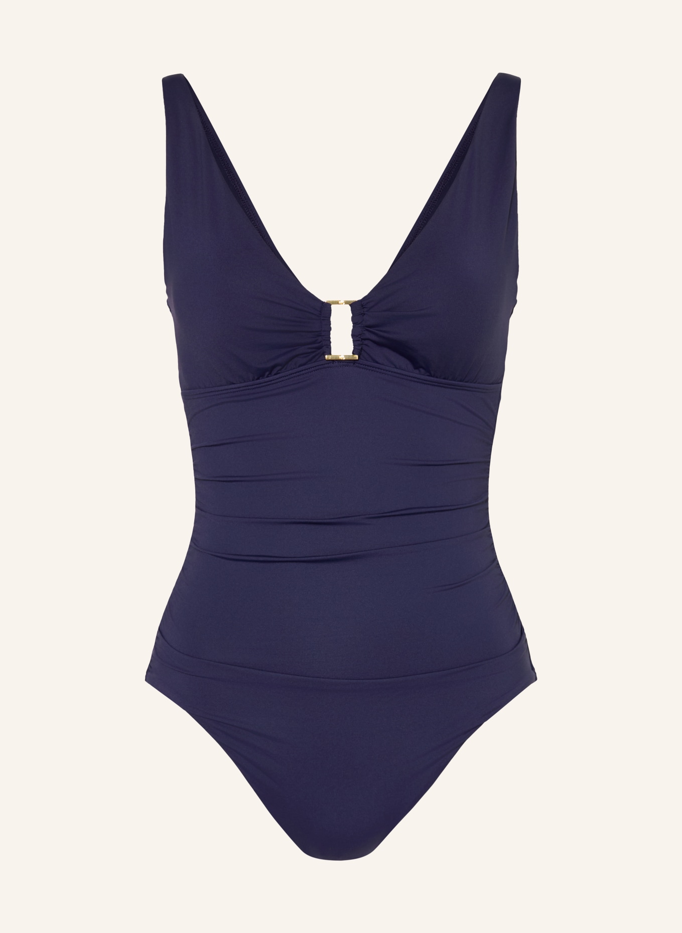 LAUREN RALPH LAUREN Badeanzug BEACH CLUB SOLIDS: DUNKELBLAU