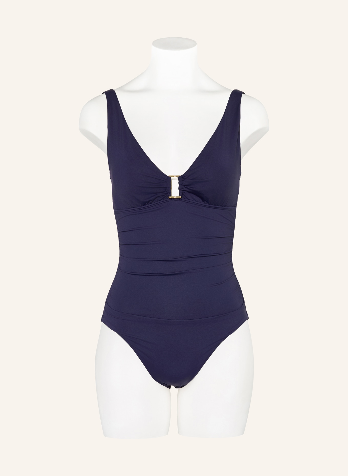 LAUREN RALPH LAUREN Badeanzug BEACH CLUB SOLIDS: DUNKELBLAU