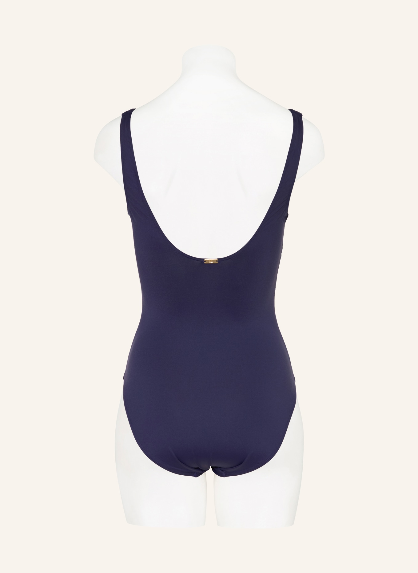 LAUREN RALPH LAUREN Badeanzug BEACH CLUB SOLIDS: DUNKELBLAU