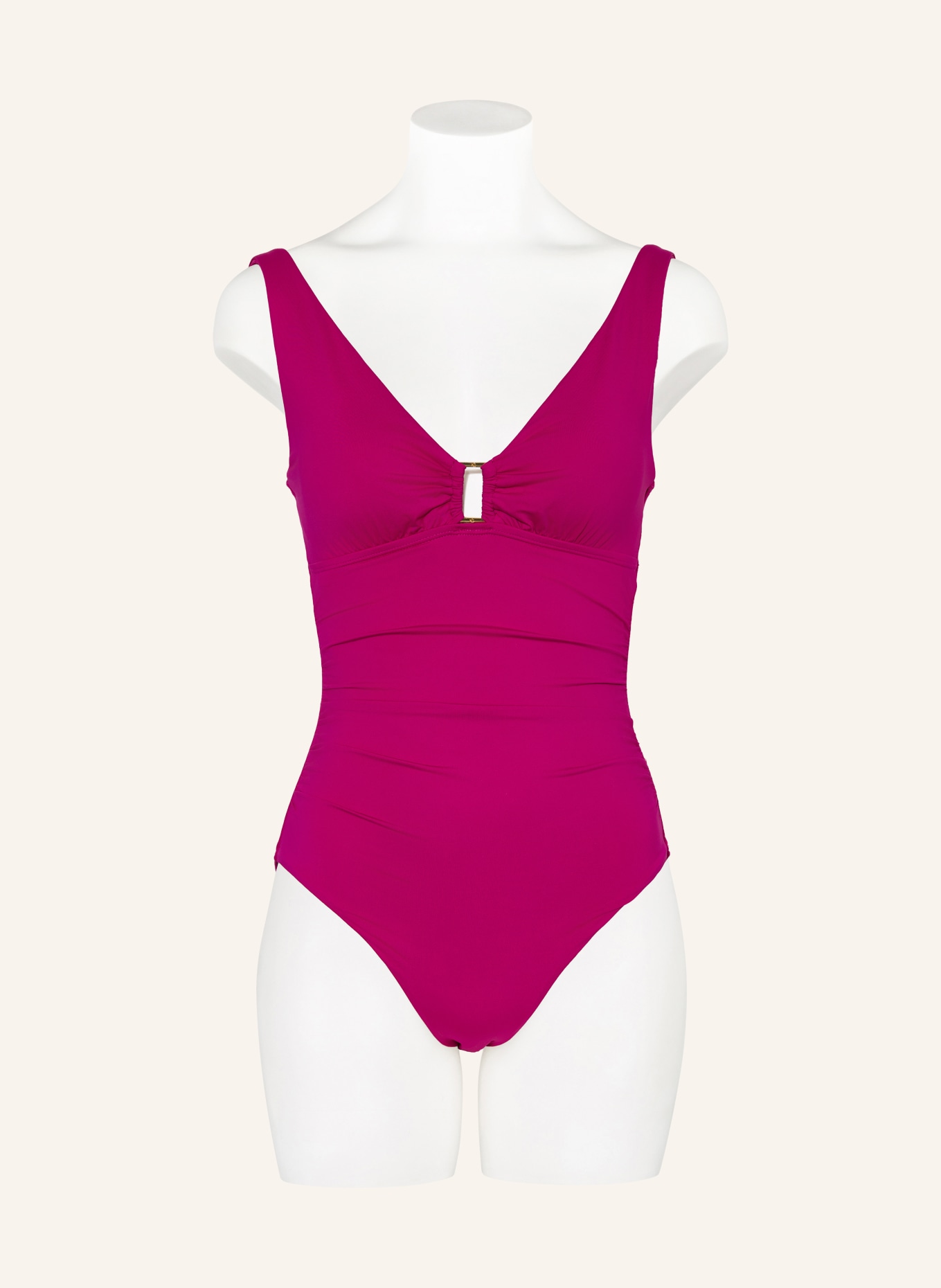 LAUREN RALPH LAUREN Badpak BEACH CLUB SOLIDS: FUCHSIA