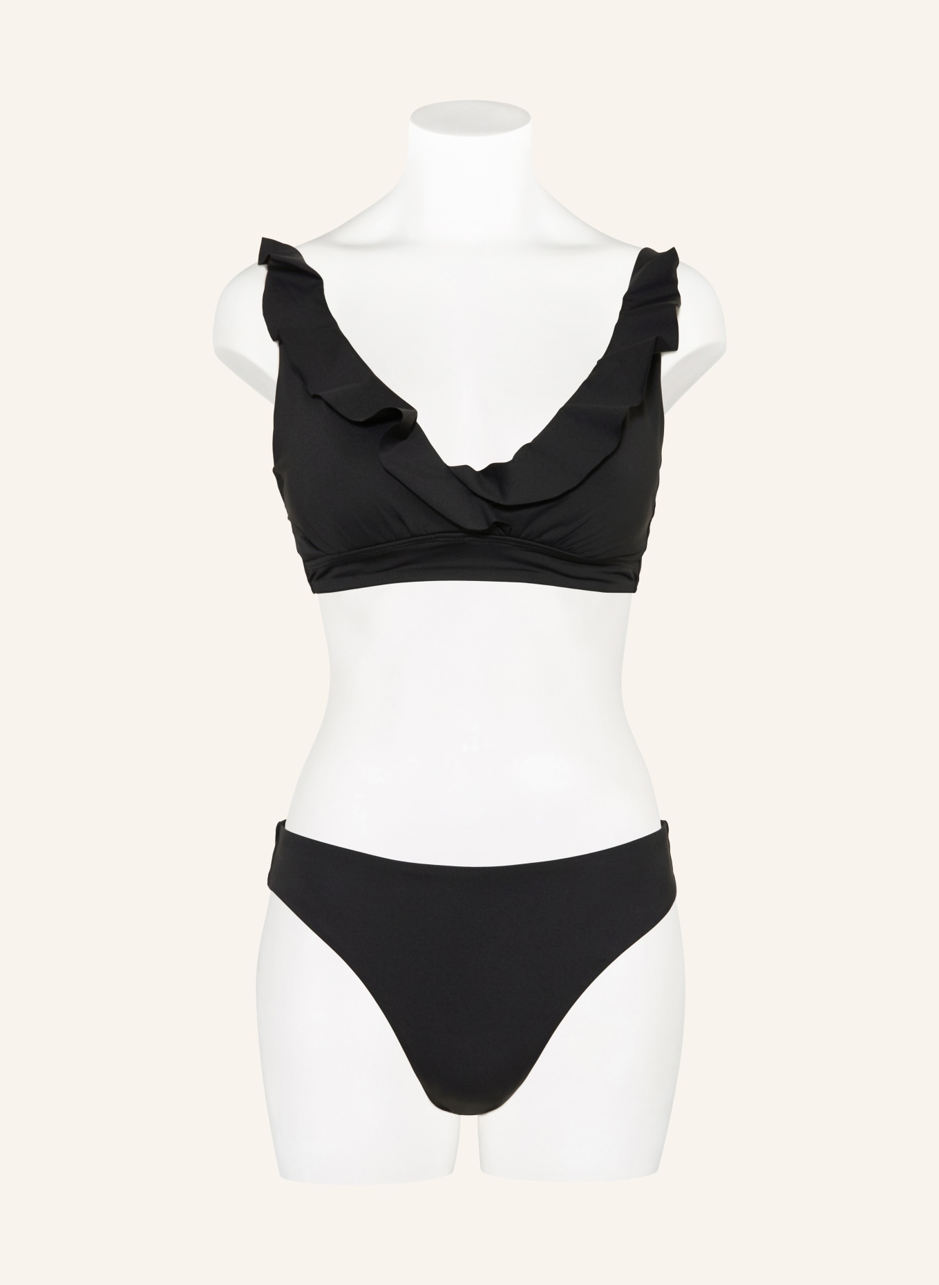 LAUREN RALPH LAUREN Basic bikinibroekje BEACH CLUB SOLIDS: ZWART