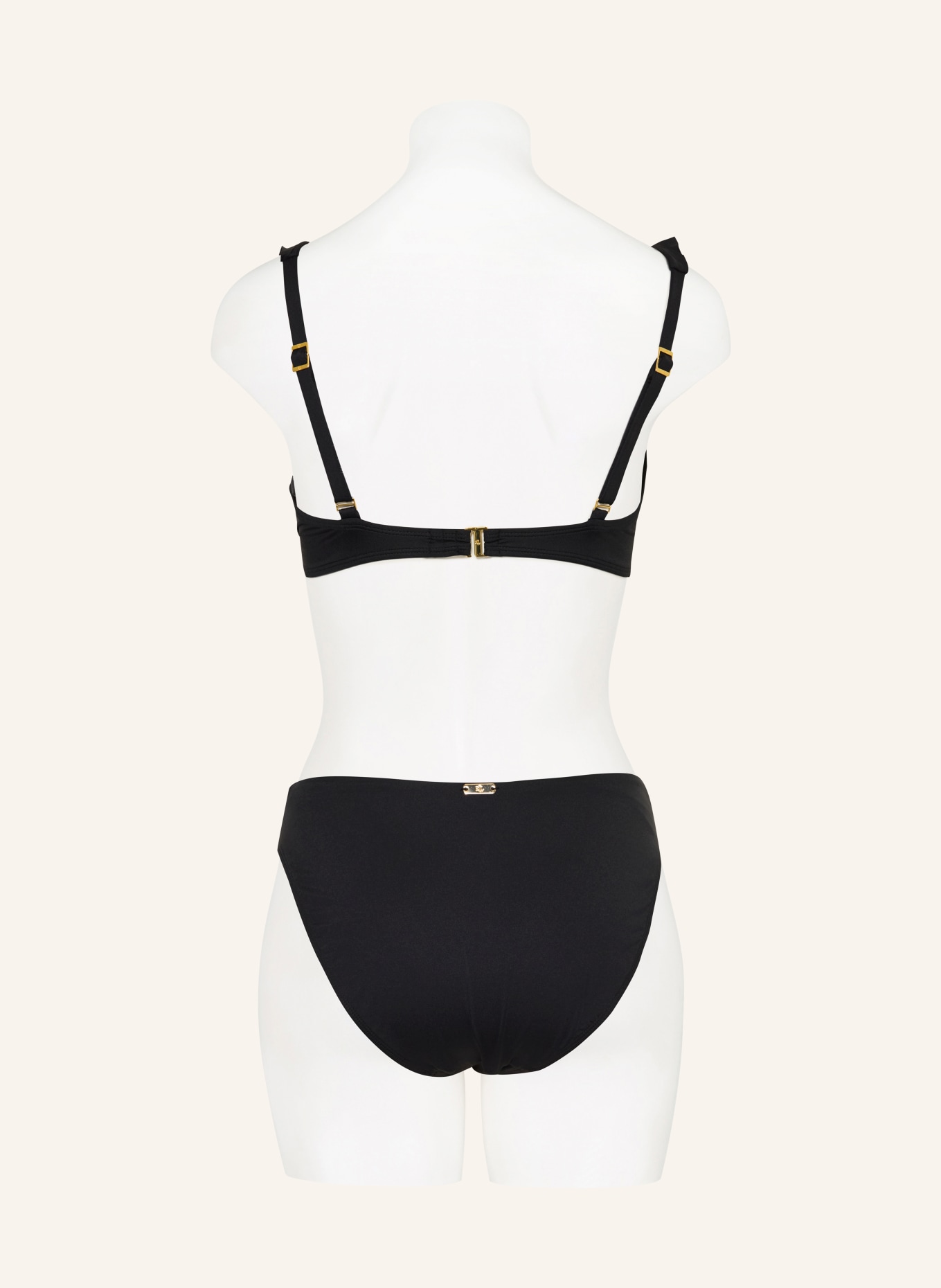 LAUREN RALPH LAUREN Basic bikinibroekje BEACH CLUB SOLIDS: ZWART