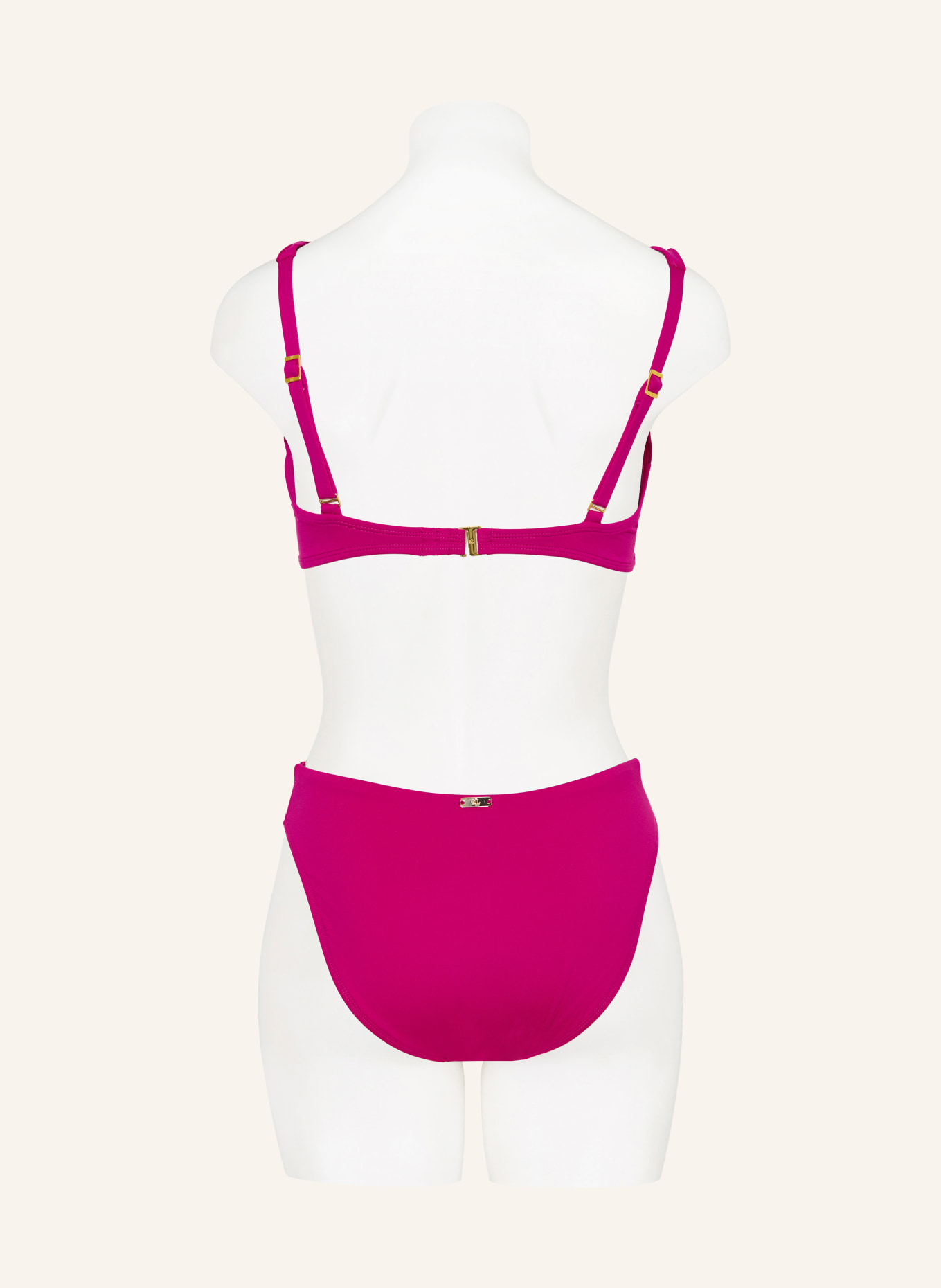 LAUREN RALPH LAUREN Basic-Bikini-Hose BEACH CLUB SOLIDS: FUCHSIA