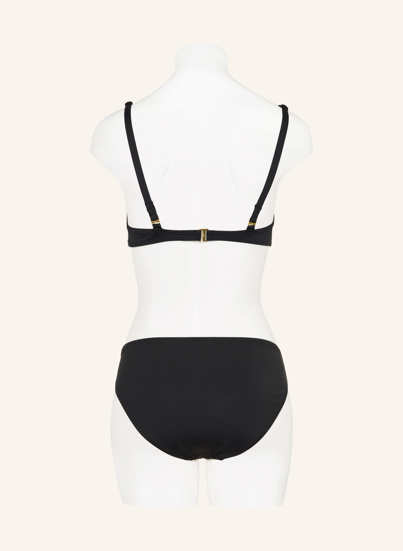 LAUREN RALPH LAUREN Bralette-Bikini-Top BEACH CLUB SOLIDS: SCHWARZ