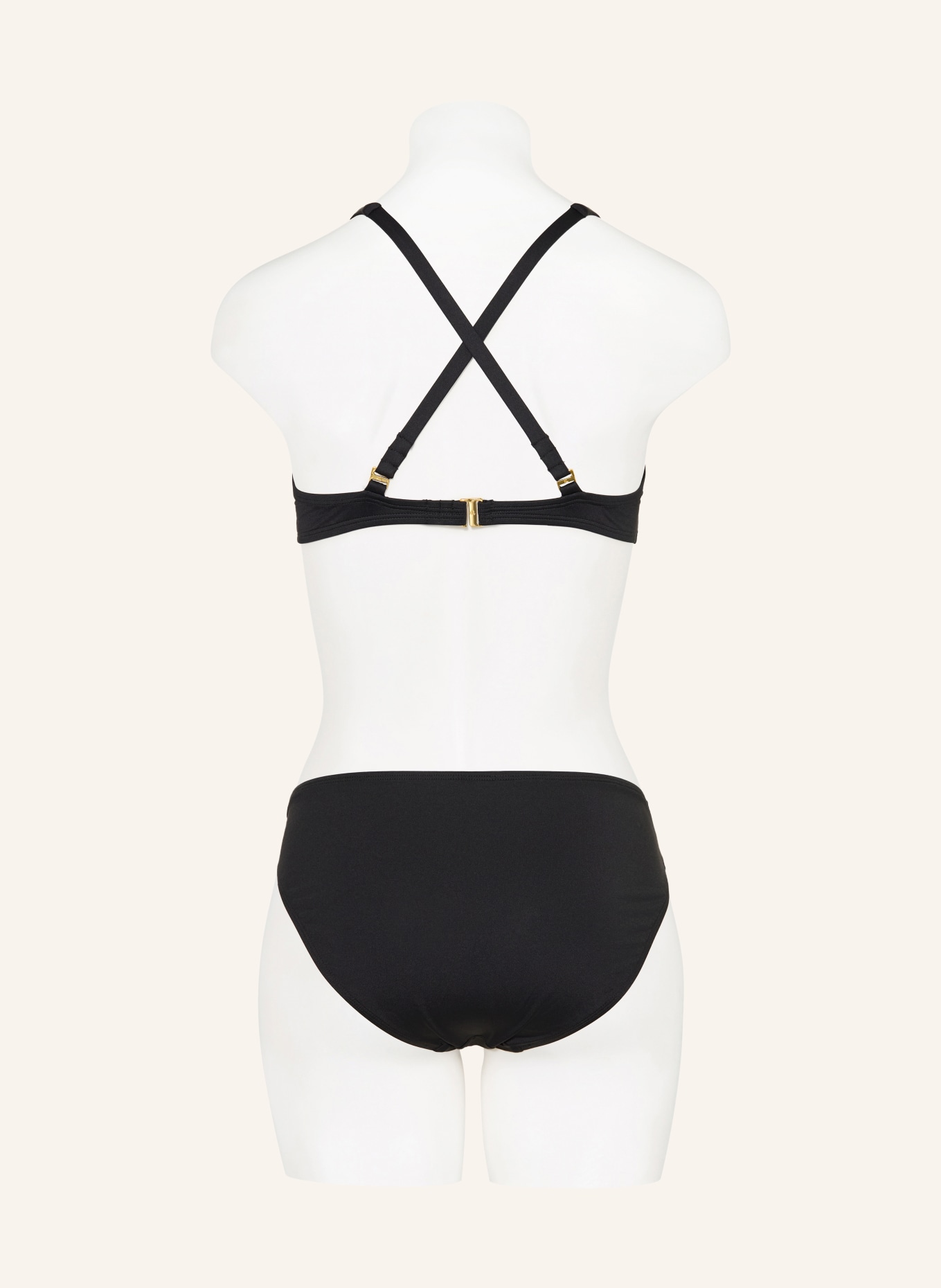 LAUREN RALPH LAUREN Bralette-Bikini-Top BEACH CLUB SOLIDS: SCHWARZ