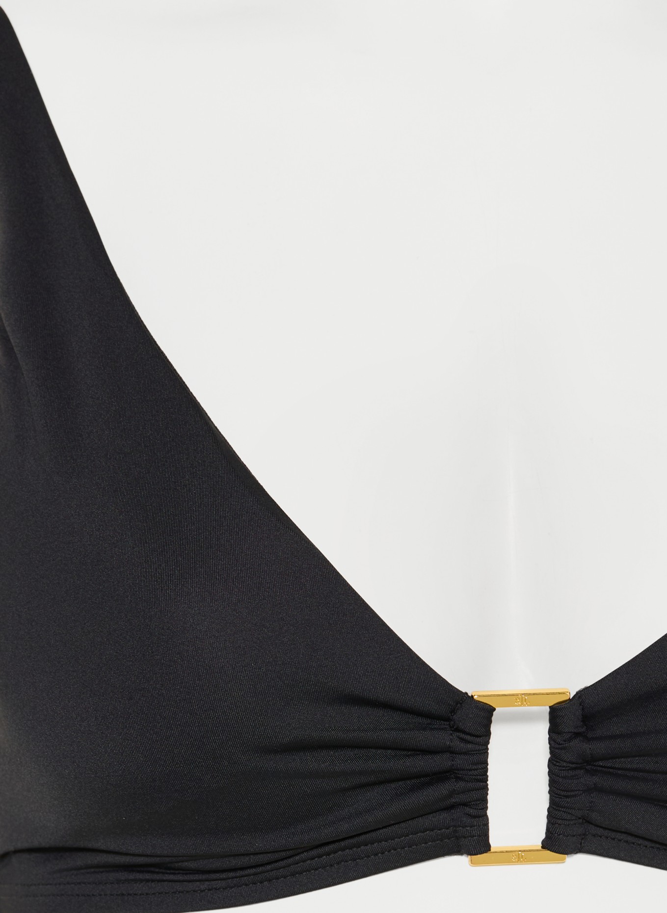 LAUREN RALPH LAUREN Bralette-Bikini-Top BEACH CLUB SOLIDS: SCHWARZ