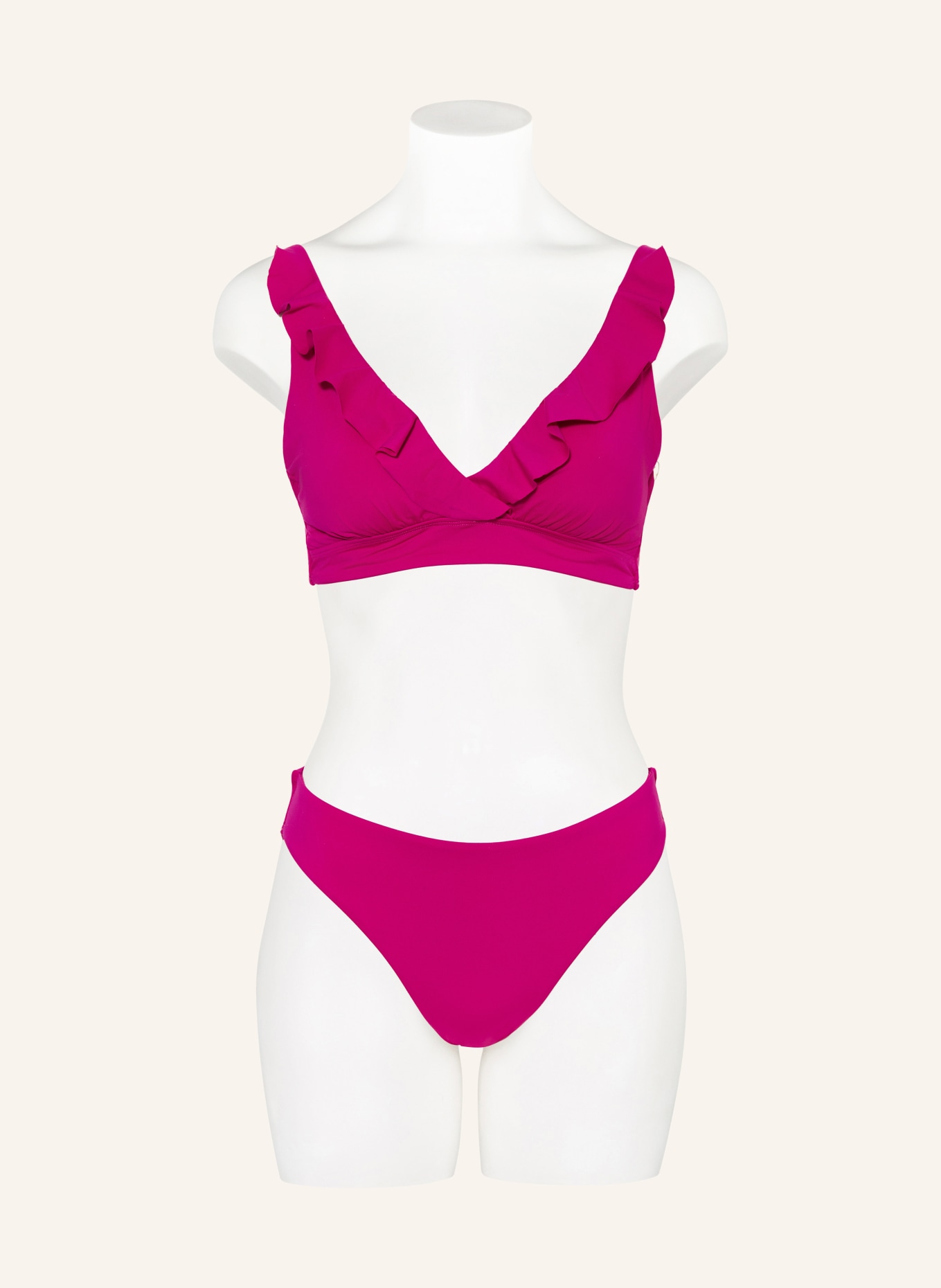 LAUREN RALPH LAUREN Underwire Bikini Top BEACH CLUB SOLIDS: FUCHSIA