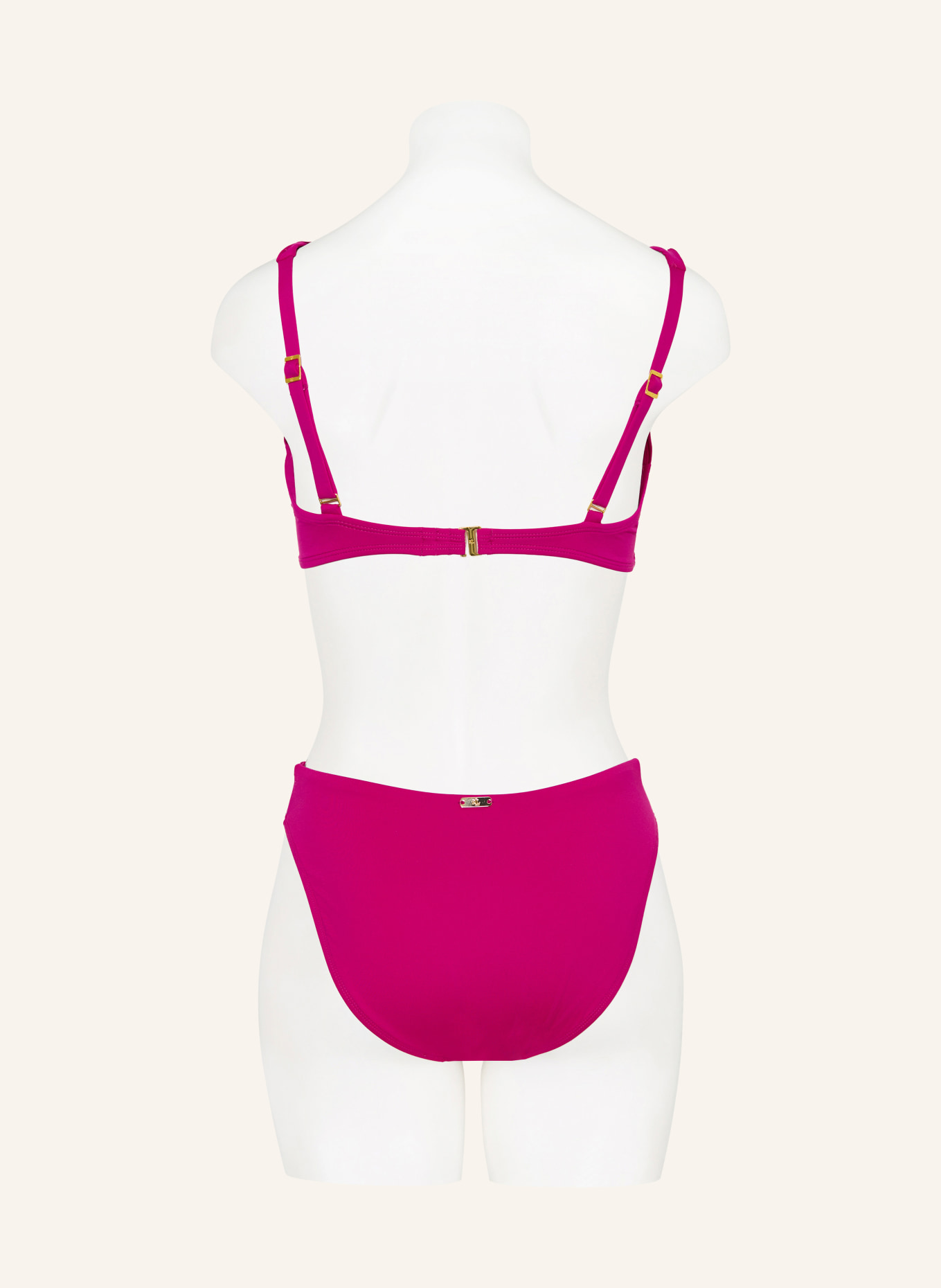 LAUREN RALPH LAUREN Underwire Bikini Top BEACH CLUB SOLIDS: FUCHSIA