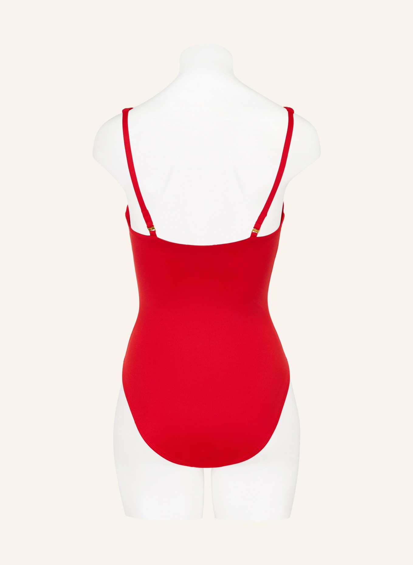 LAUREN RALPH LAUREN Badeanzug BEACH CLUB SOLIDS: ROT