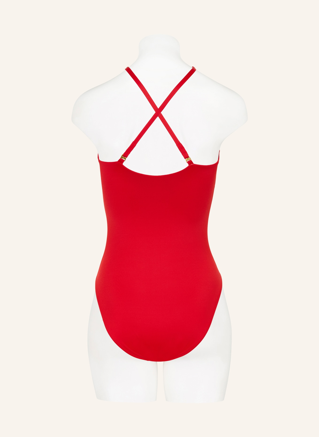 LAUREN RALPH LAUREN Badeanzug BEACH CLUB SOLIDS: ROT