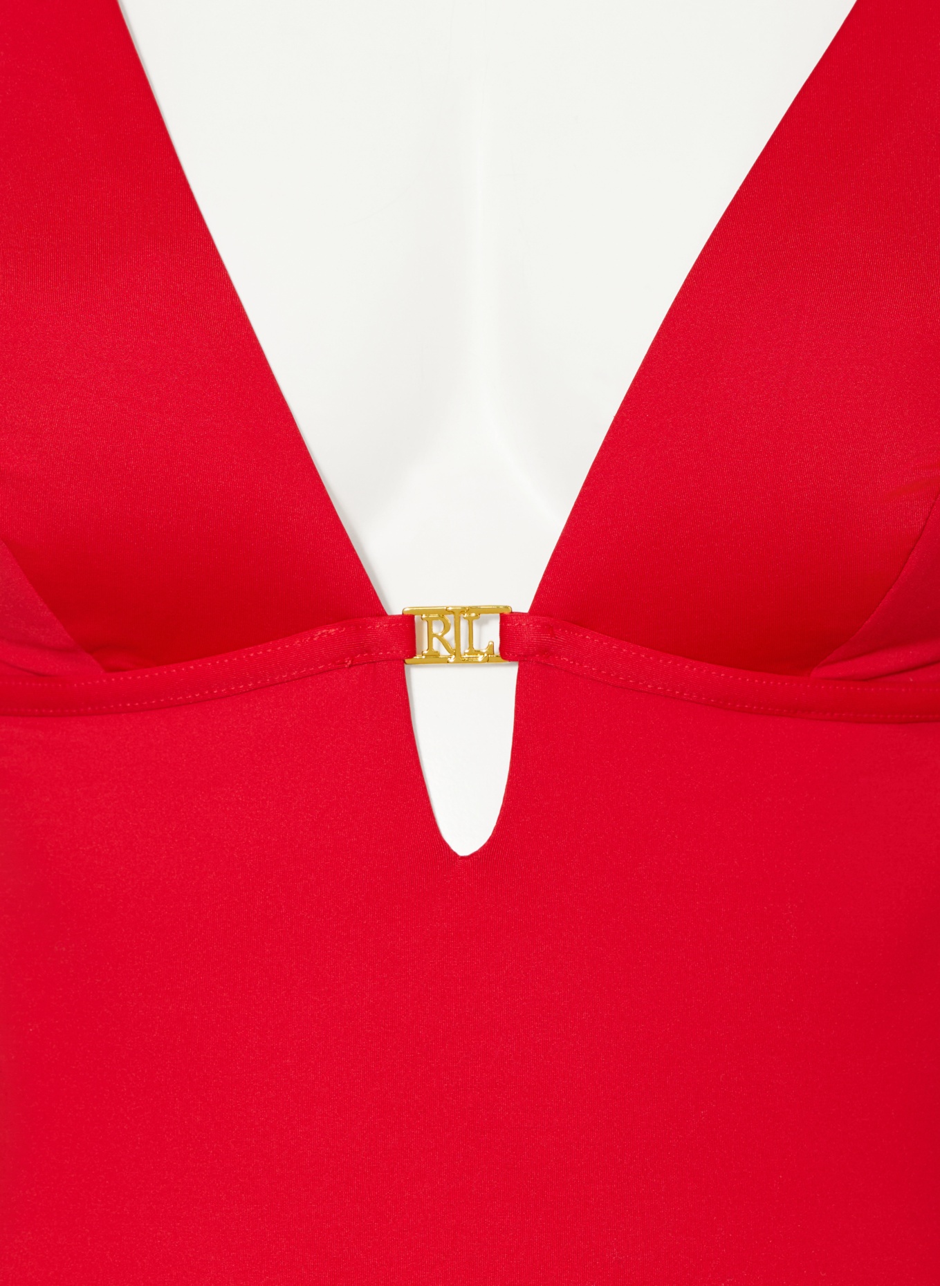 LAUREN RALPH LAUREN Badeanzug BEACH CLUB SOLIDS: ROT