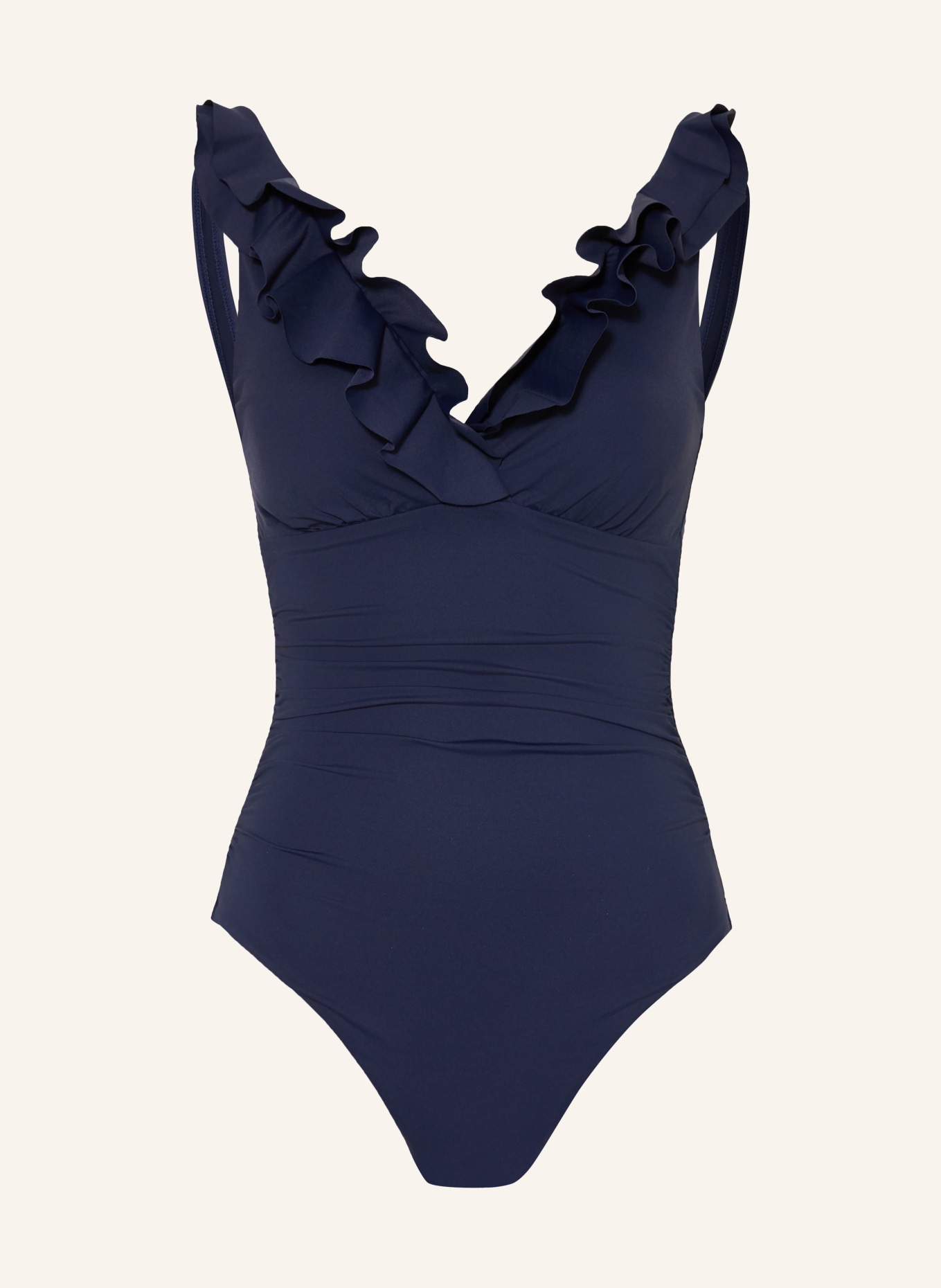 LAUREN RALPH LAUREN Kostium kąpielowy BEACH CLUB SOLIDS: GRANATOWY